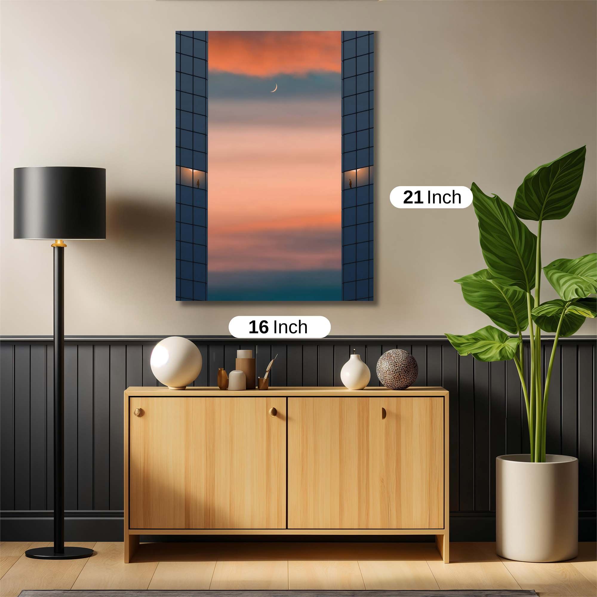 Skyline Serenity Safe Wall Magnetic / M