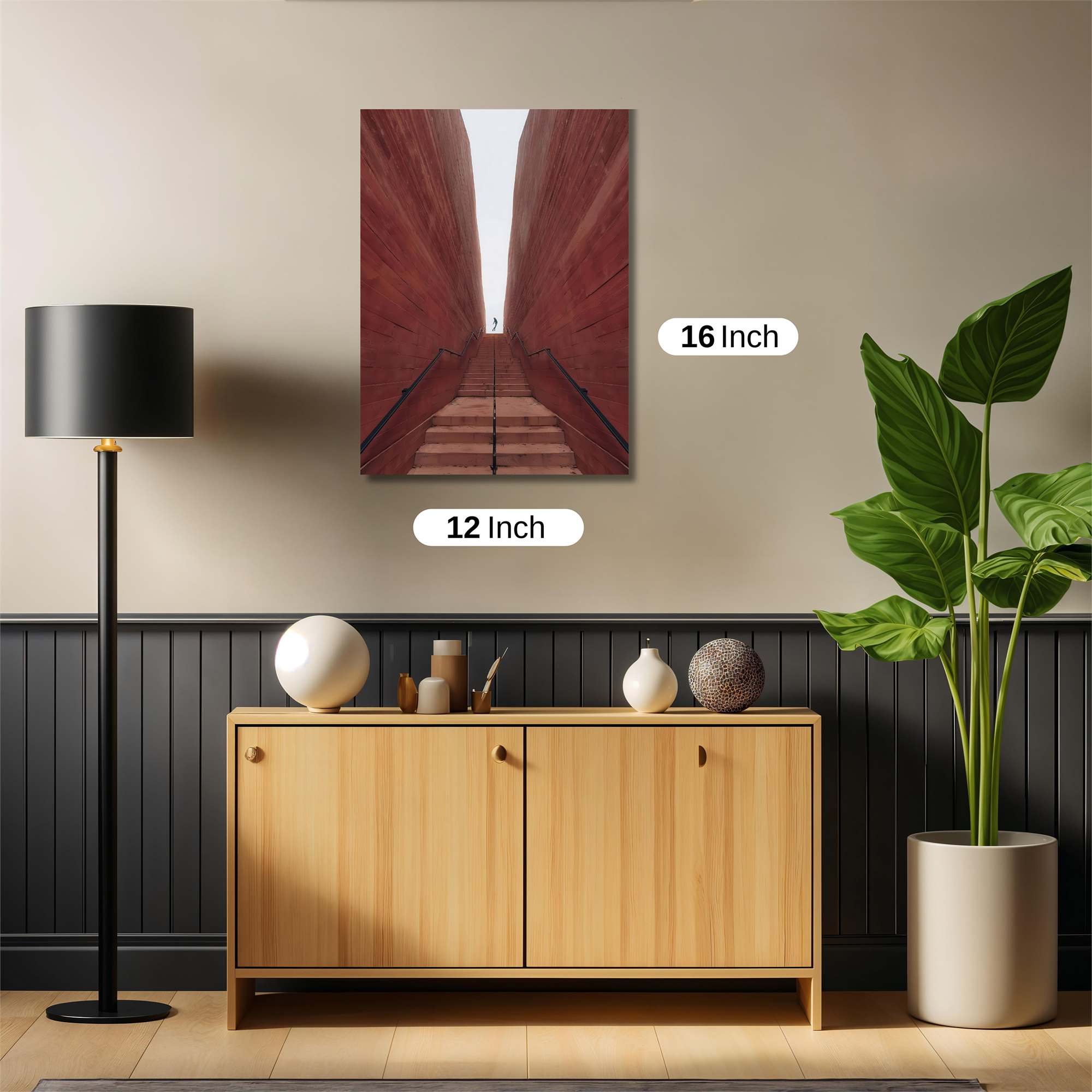Stairway Solitude Safe Wall Magnetic / M
