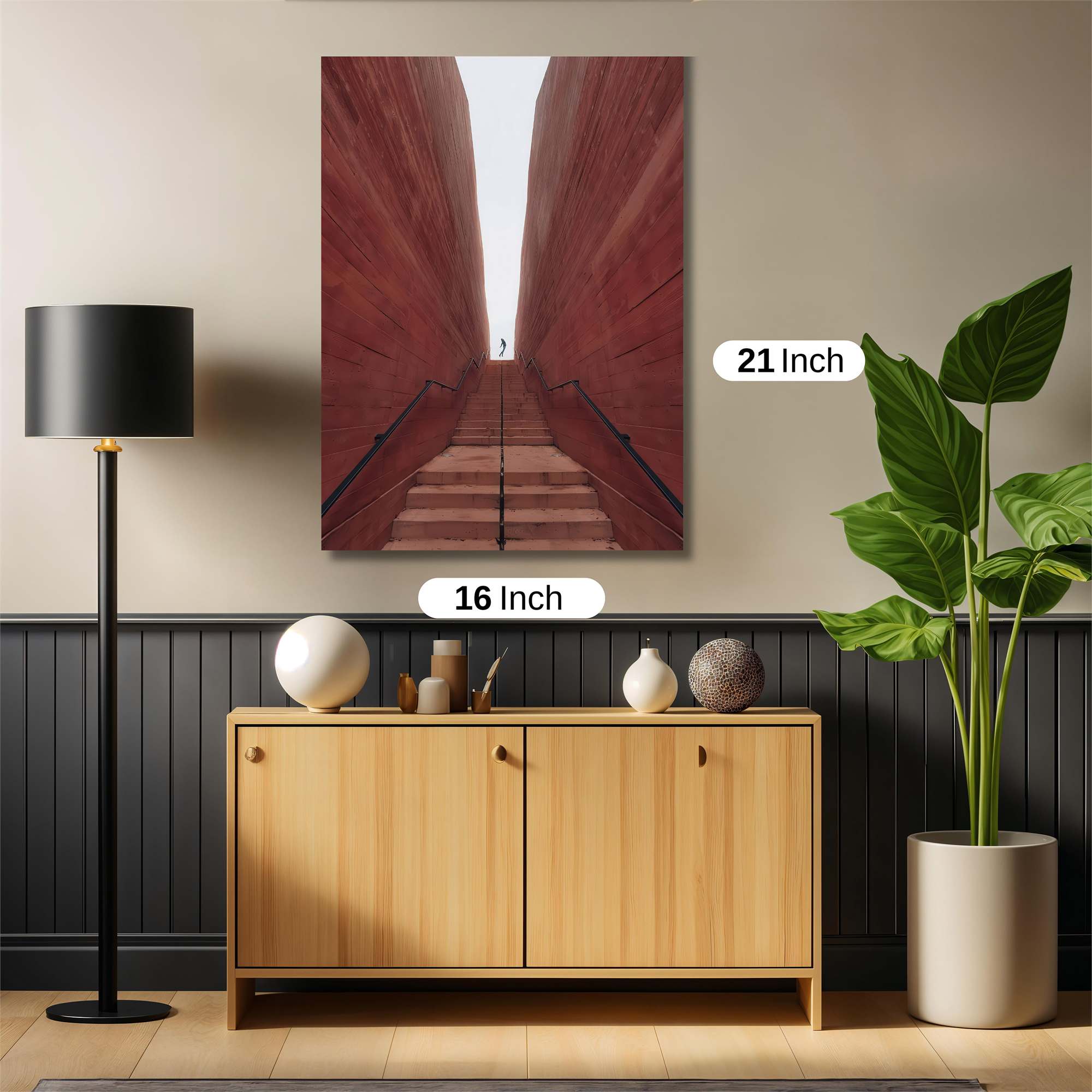 Stairway Solitude Safe Wall Magnetic / M