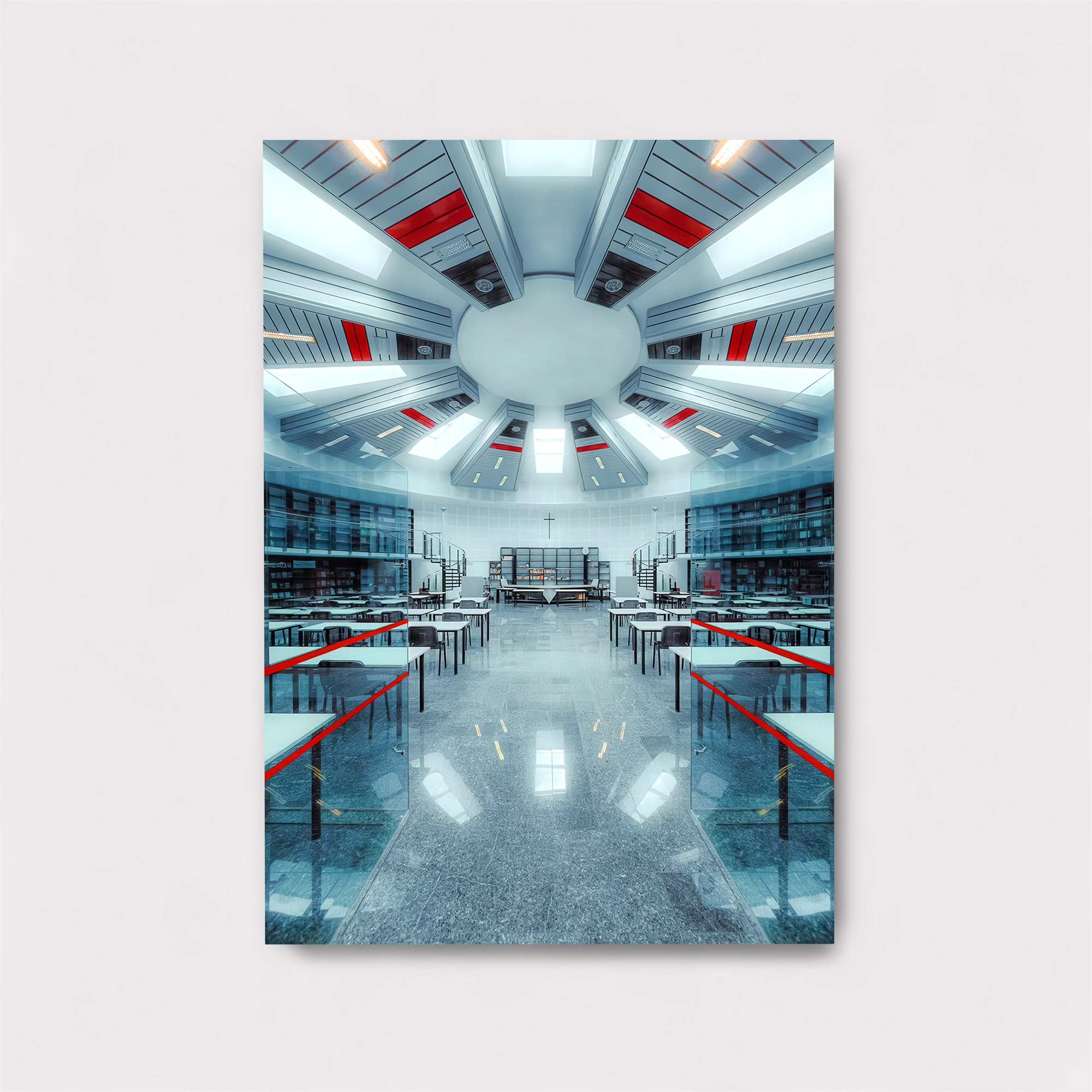 Futuristic Study Safe Wall Magnetic / M