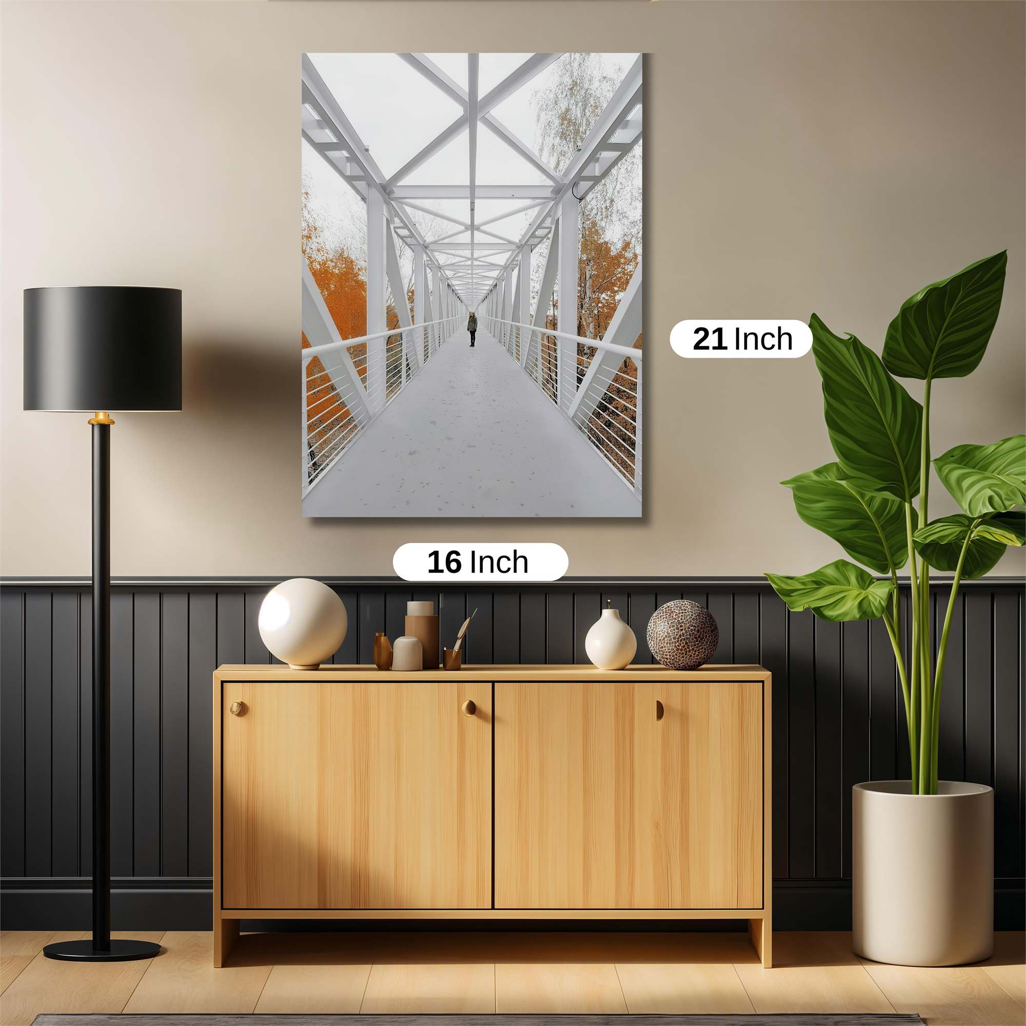 Bridge Solitude Safe Wall Magnetic / M