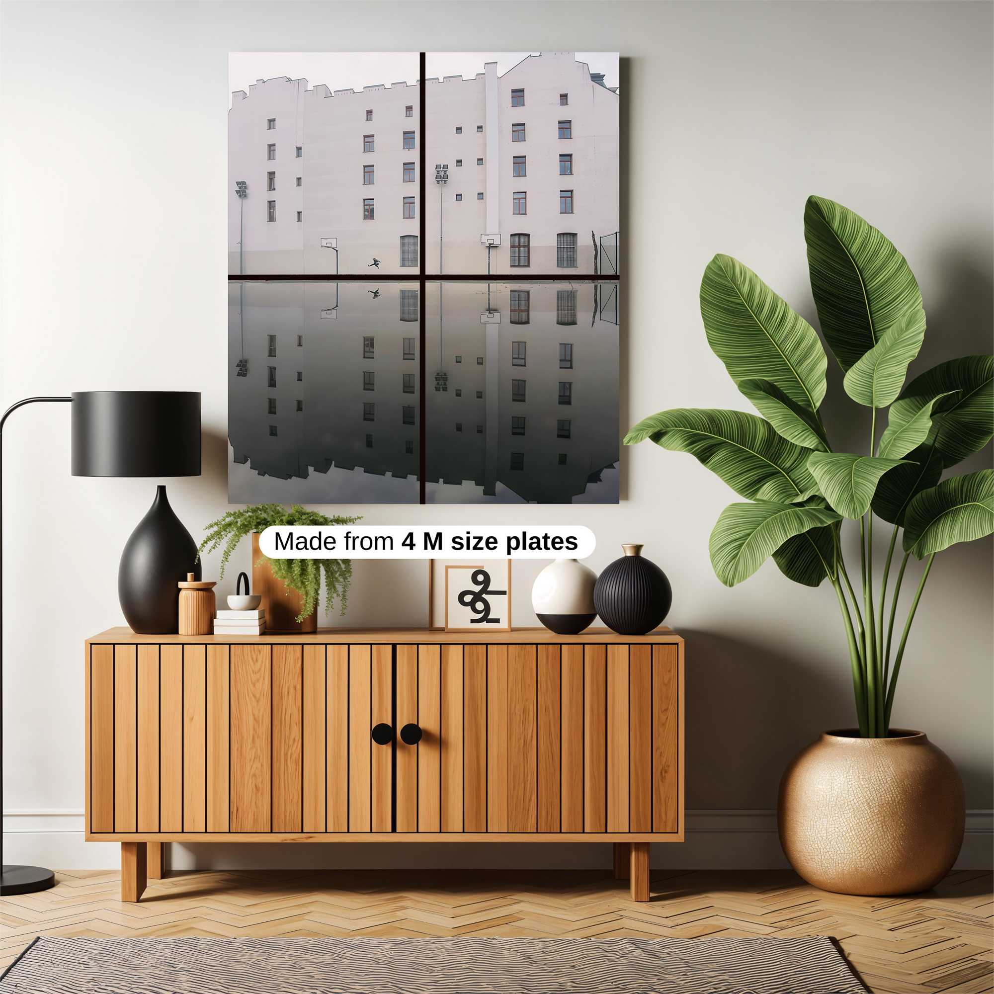 Castle Reflection Safe Wall Magnetic / M