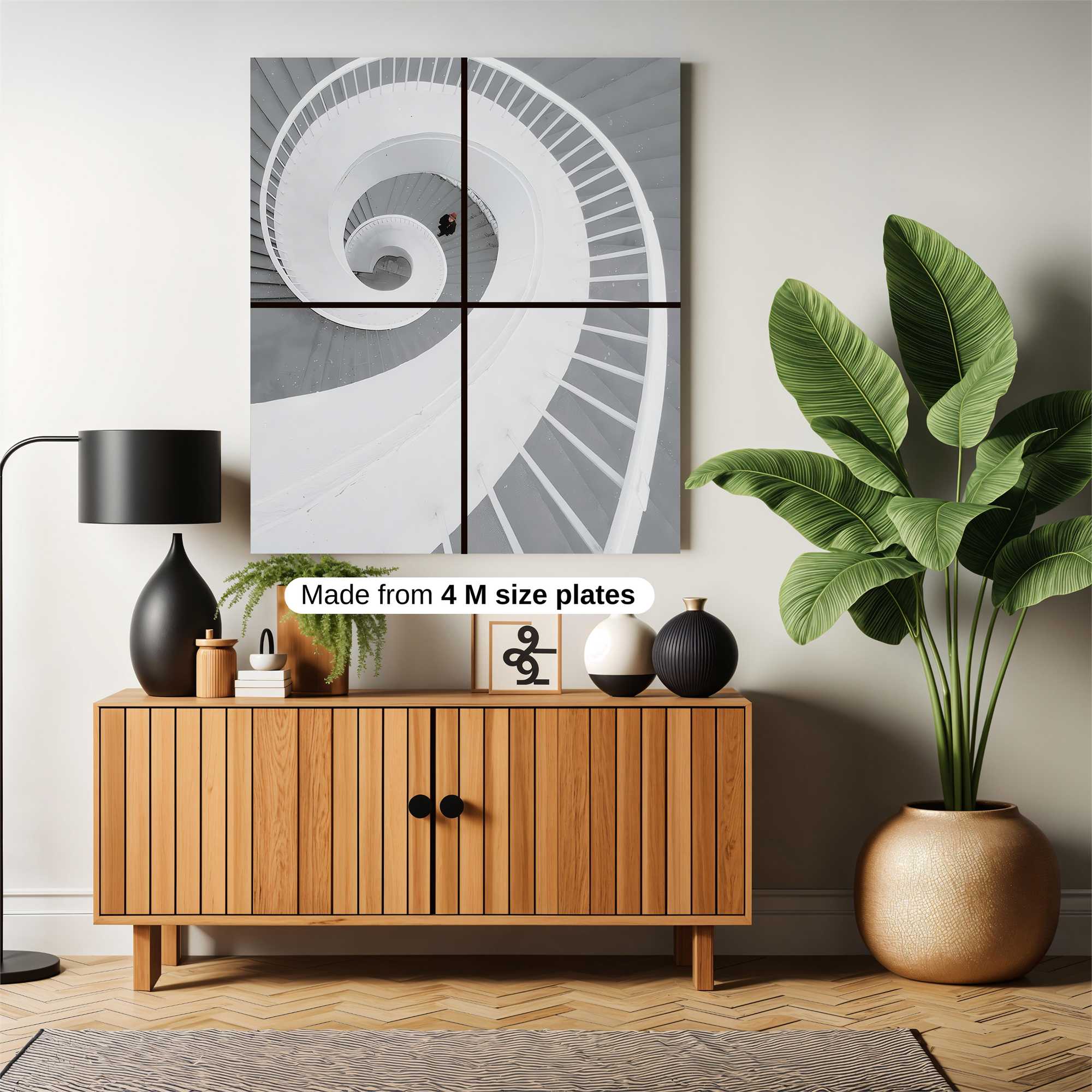 Spiral Serenity Safe Wall Magnetic / M