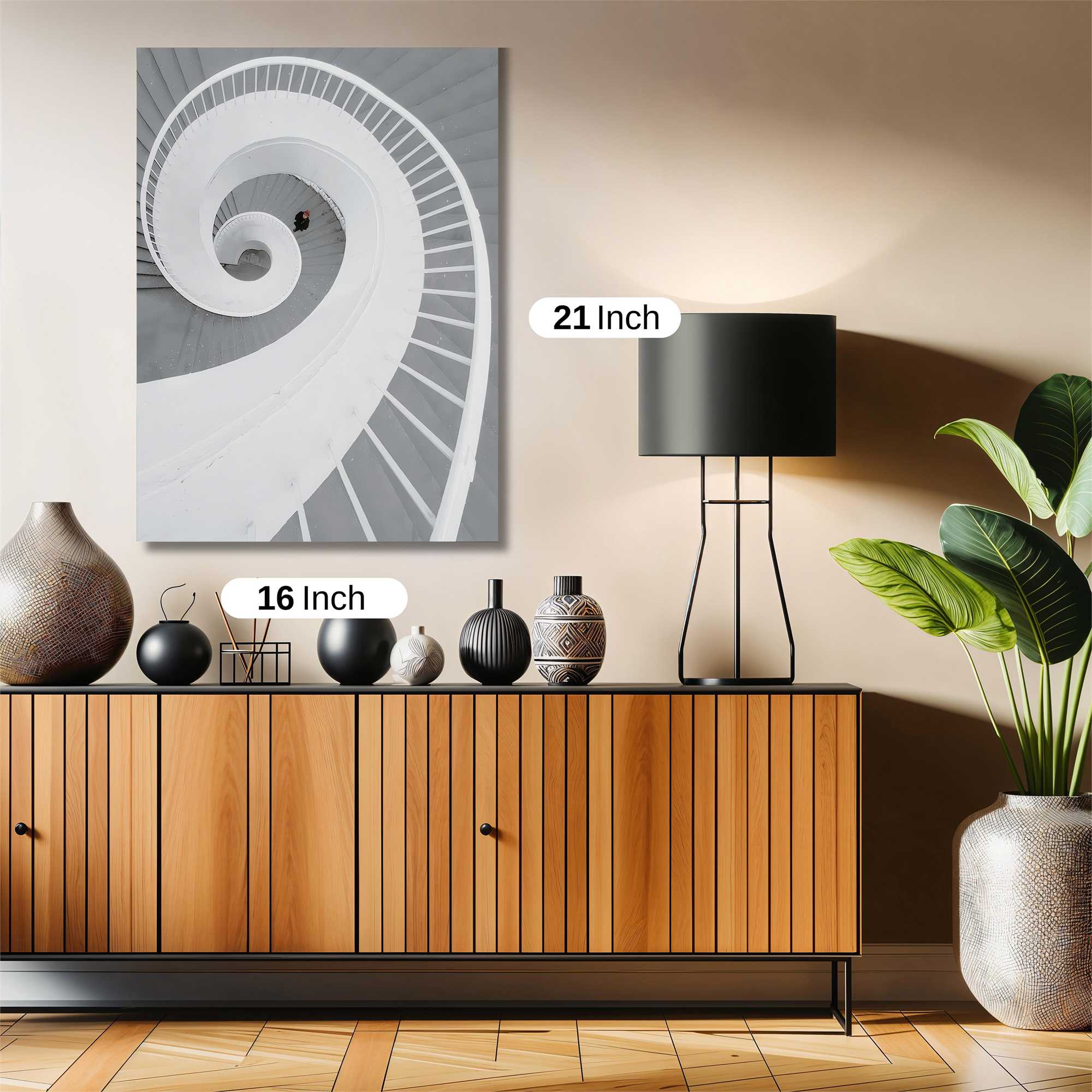 Spiral Serenity Safe Wall Magnetic / M