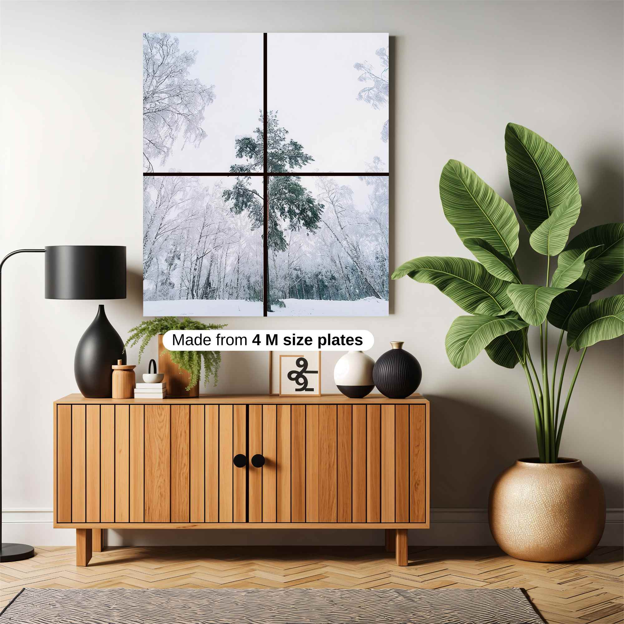 Pine Solitude Safe Wall Magnetic / M