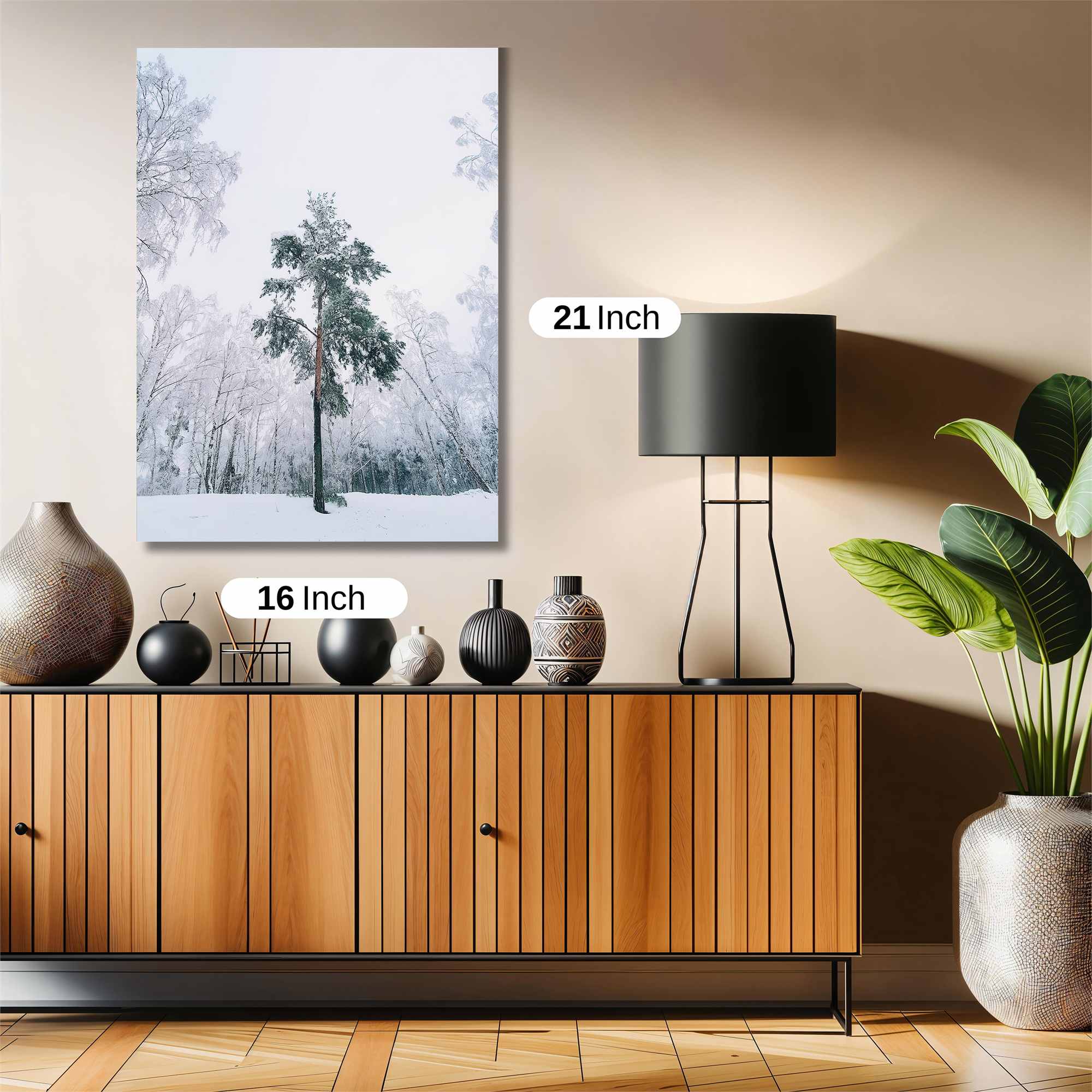 Pine Solitude Safe Wall Magnetic / M