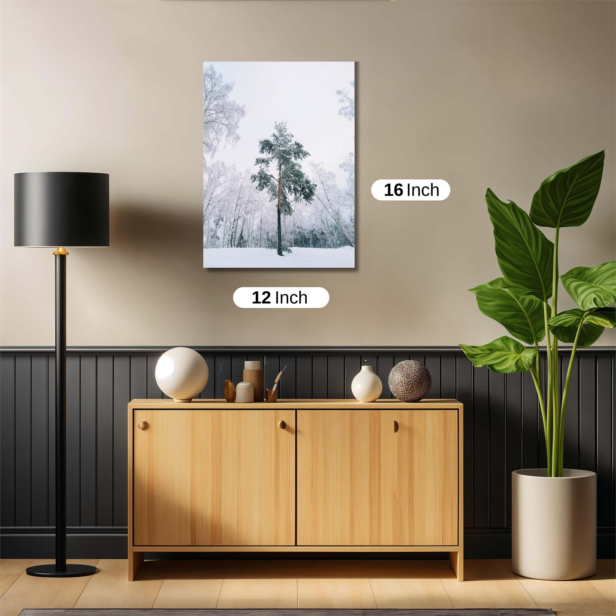 Pine Solitude Safe Wall Magnetic / M