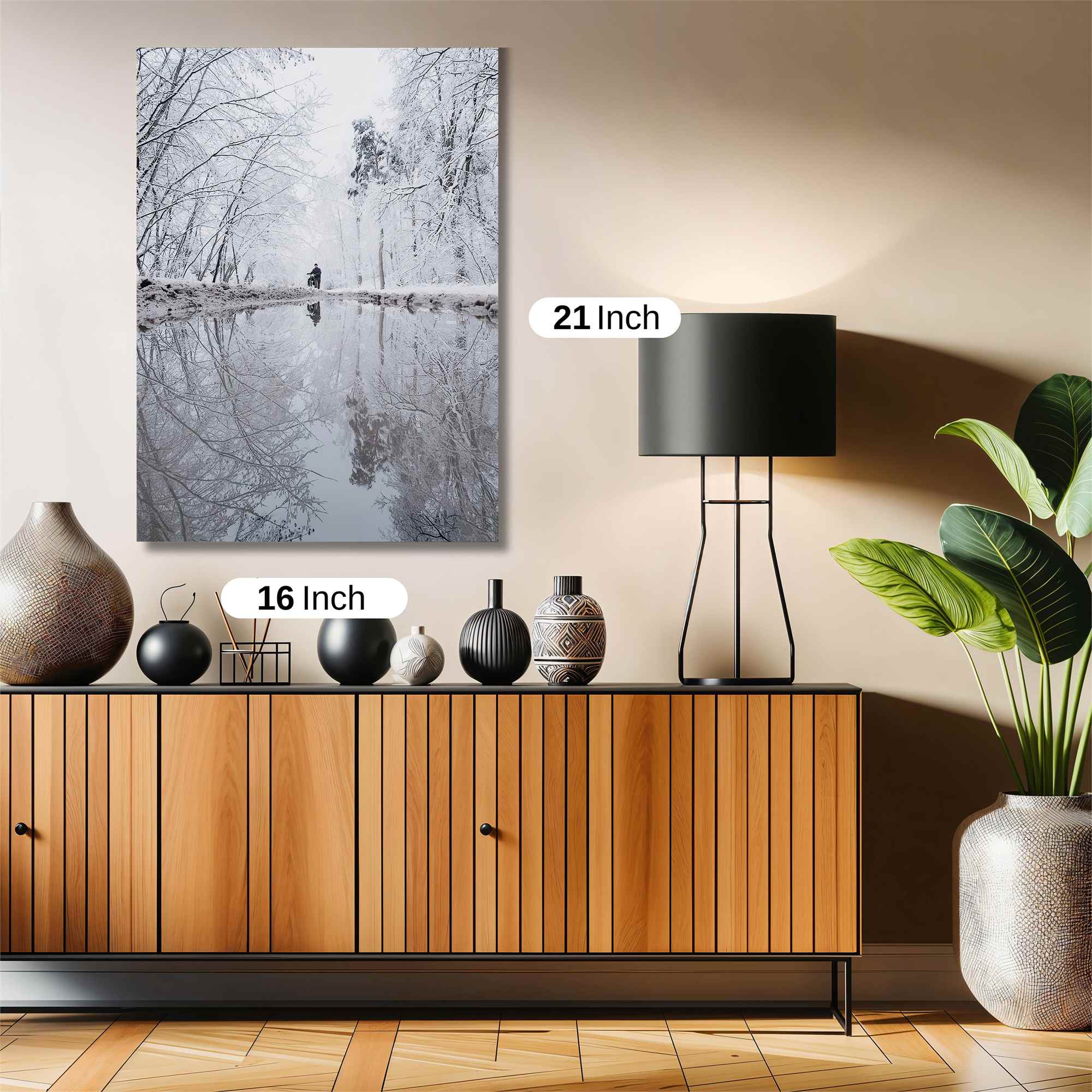 Winter Serenity Safe Wall Magnetic / M
