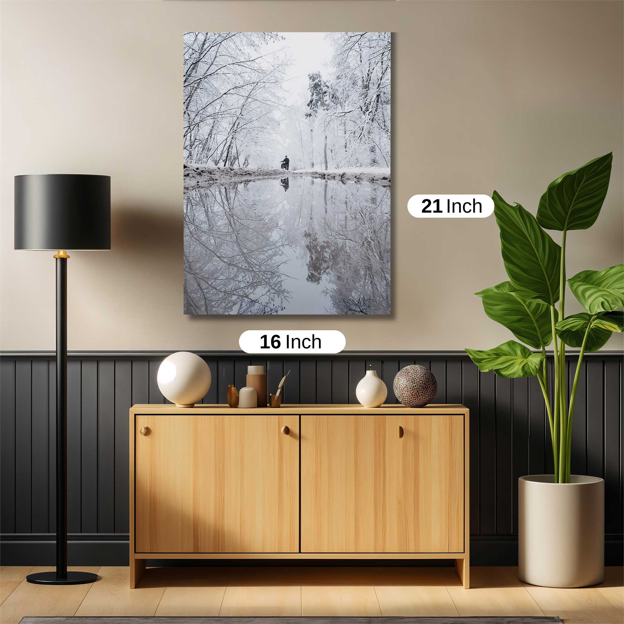 Winter Serenity Safe Wall Magnetic / M