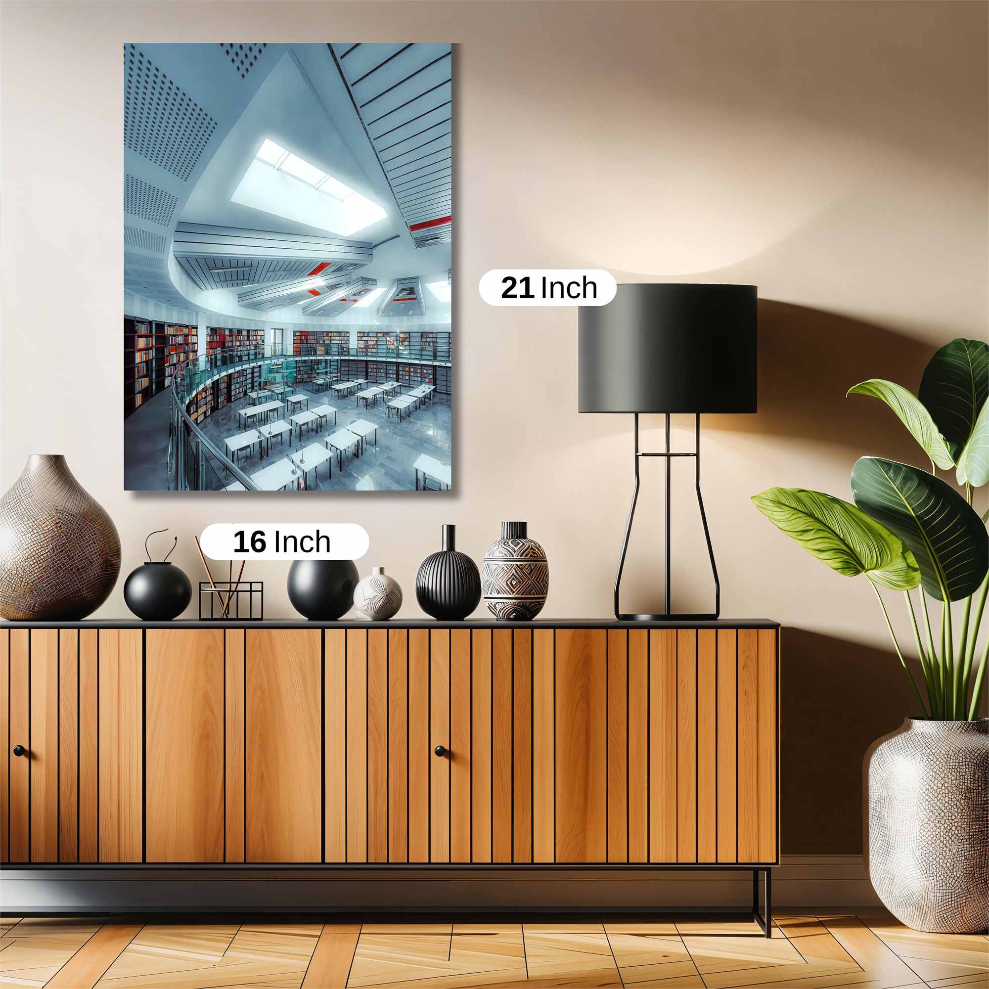 Library Serenity Safe Wall Magnetic / M