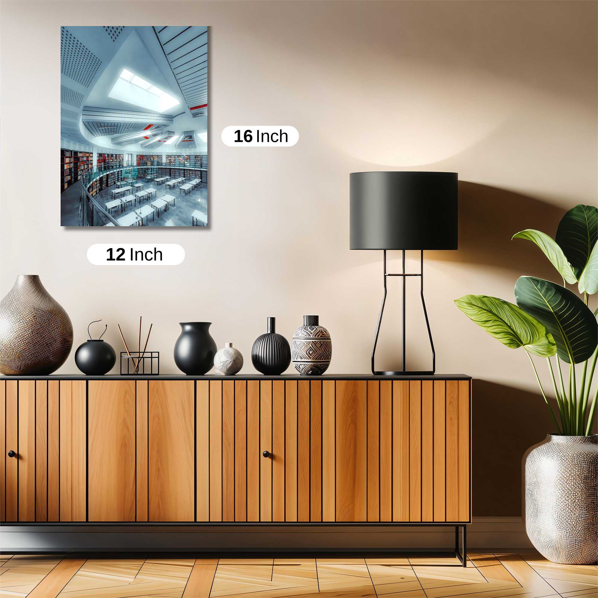 Library Serenity Safe Wall Magnetic / M