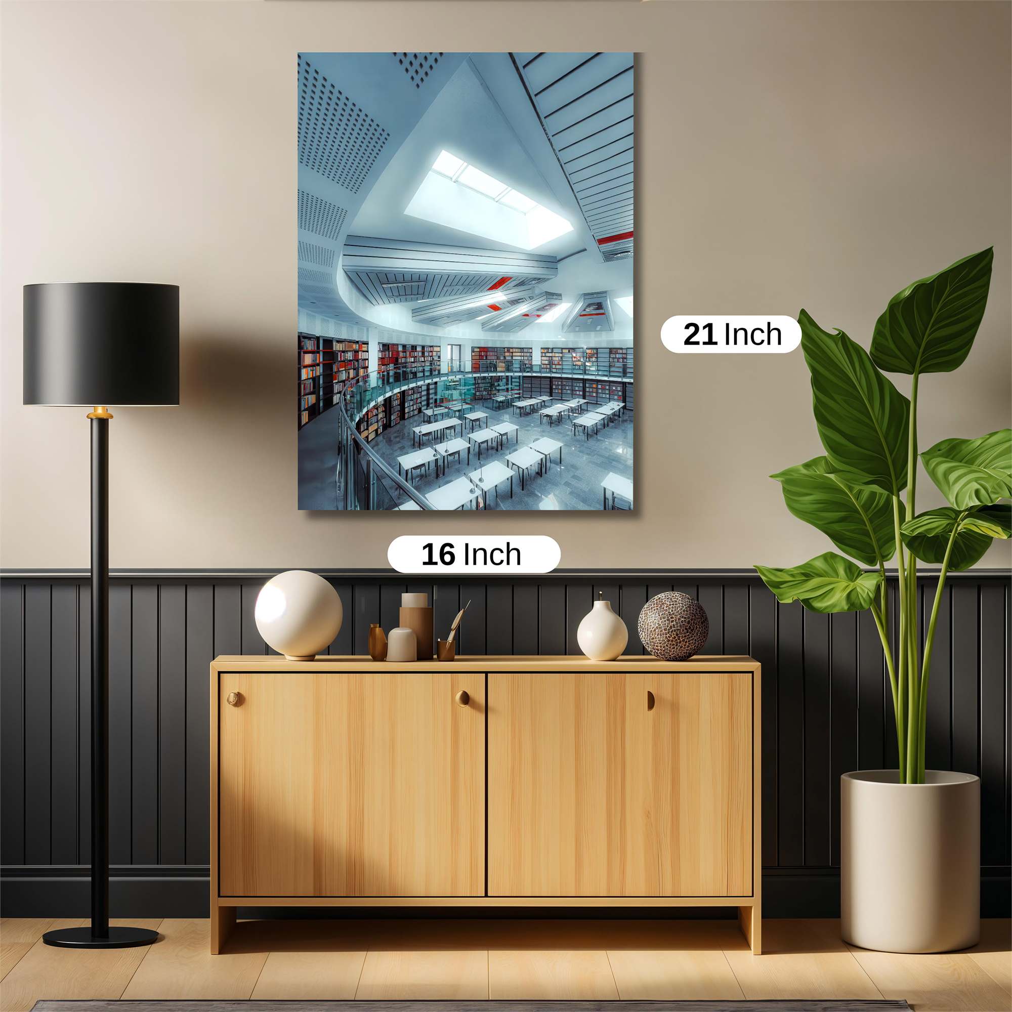 Library Serenity Safe Wall Magnetic / M