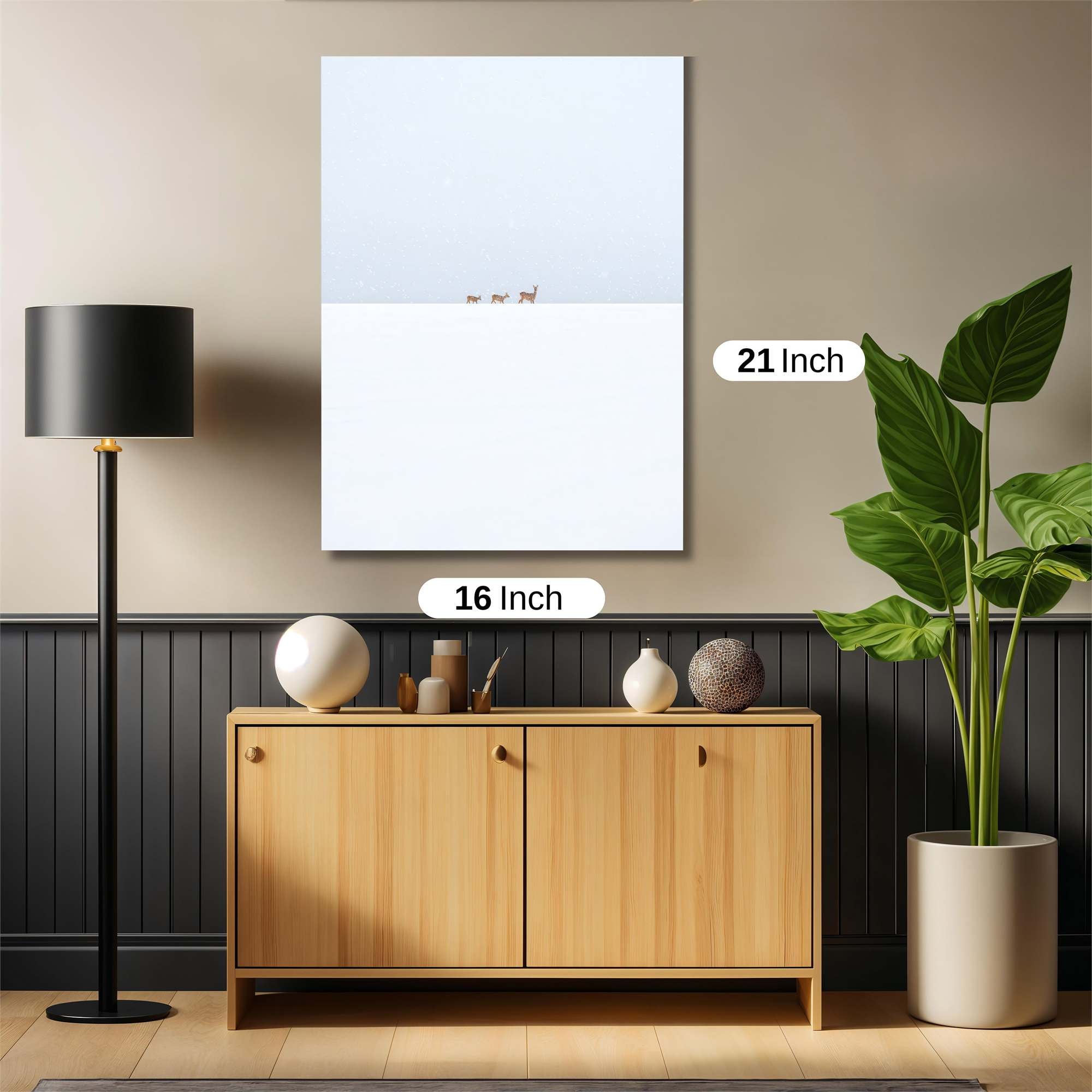 Deer Serenity Safe Wall Magnetic / M