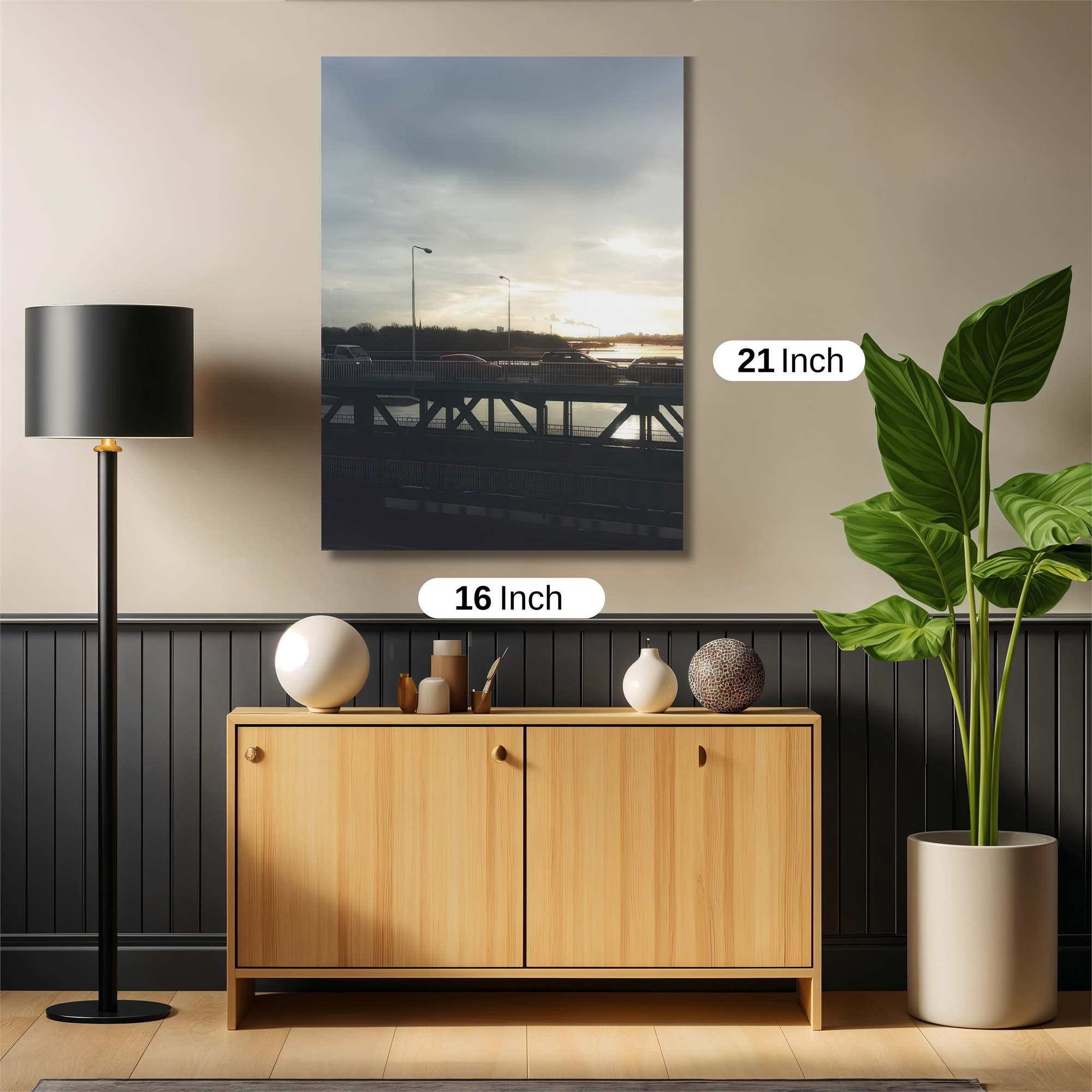 Bridge Twilight Safe Wall Magnetic / M