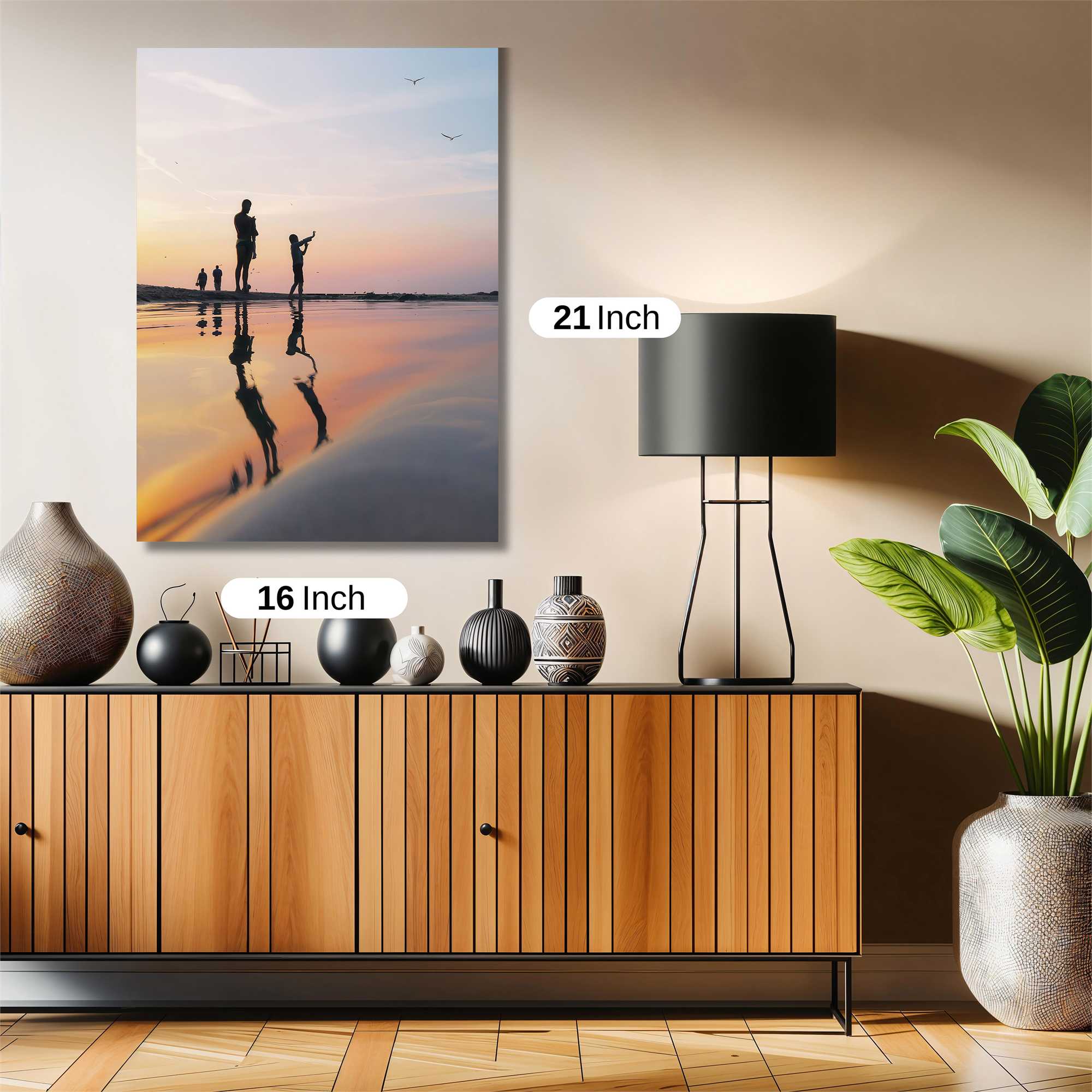 Sunset Serenity Safe Wall Magnetic / M