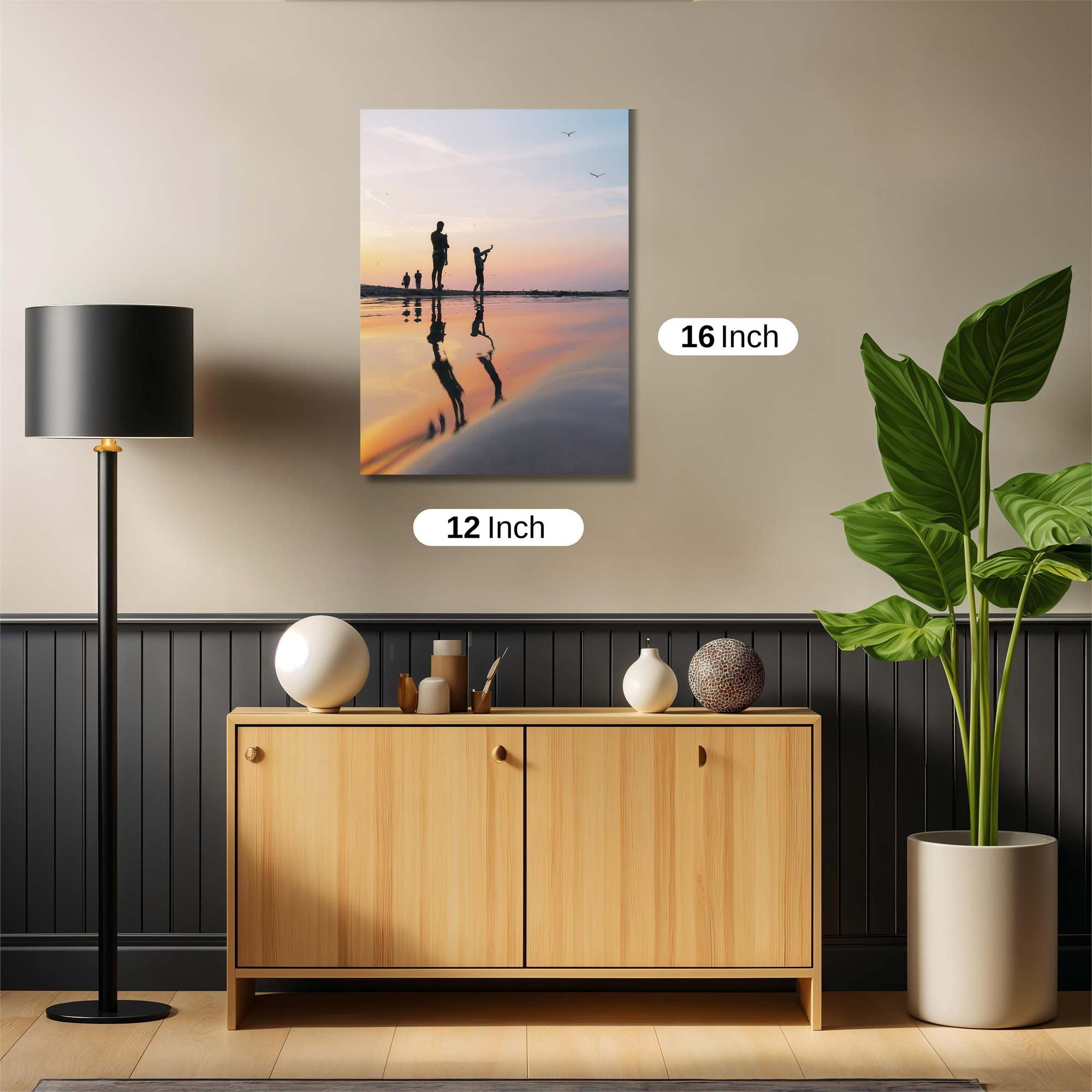 Sunset Serenity Safe Wall Magnetic / M
