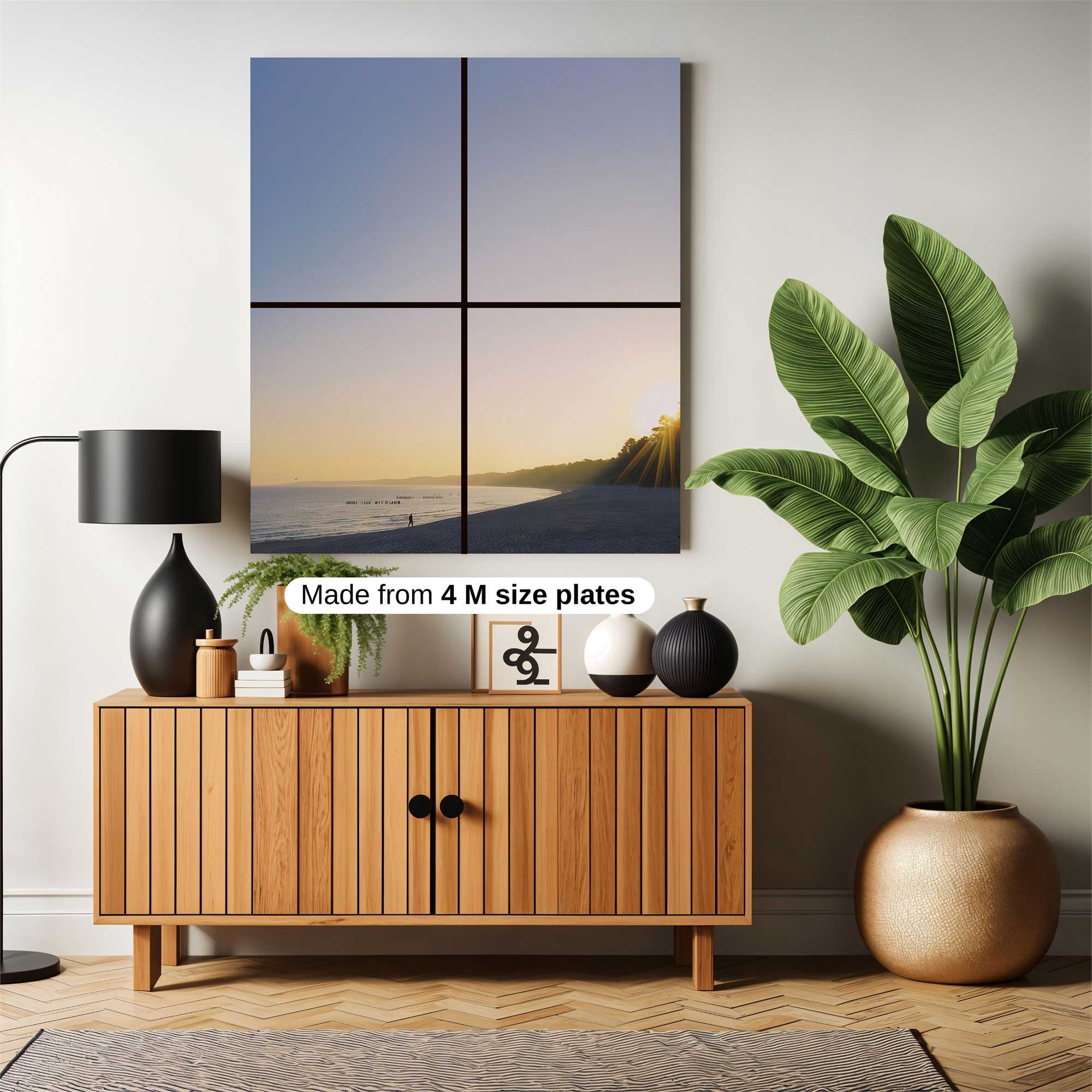 Sunset Serenity Safe Wall Magnetic / M