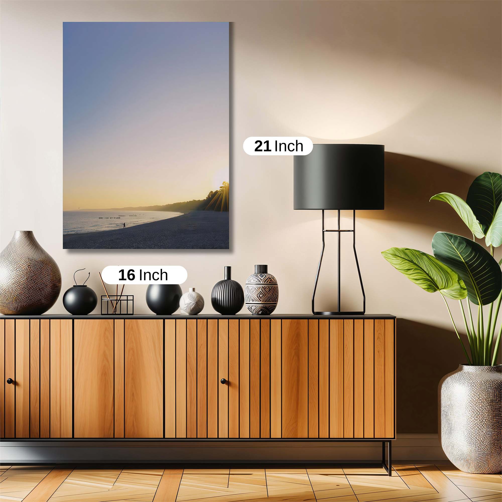 Sunset Serenity Safe Wall Magnetic / M