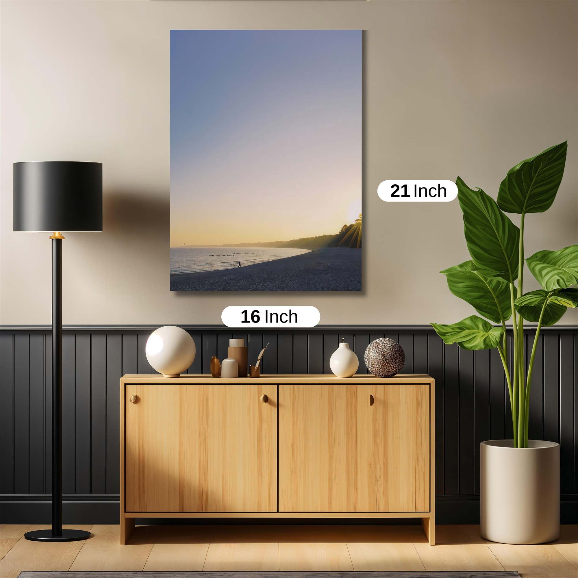 Sunset Serenity Safe Wall Magnetic / M