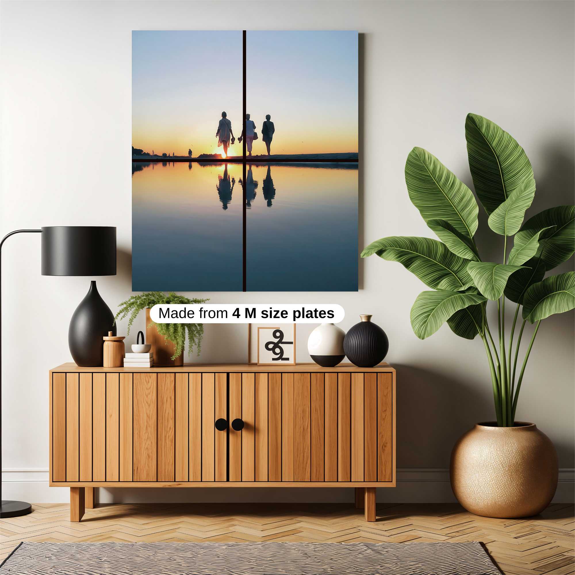 Sunset Serenity Safe Wall Magnetic / M