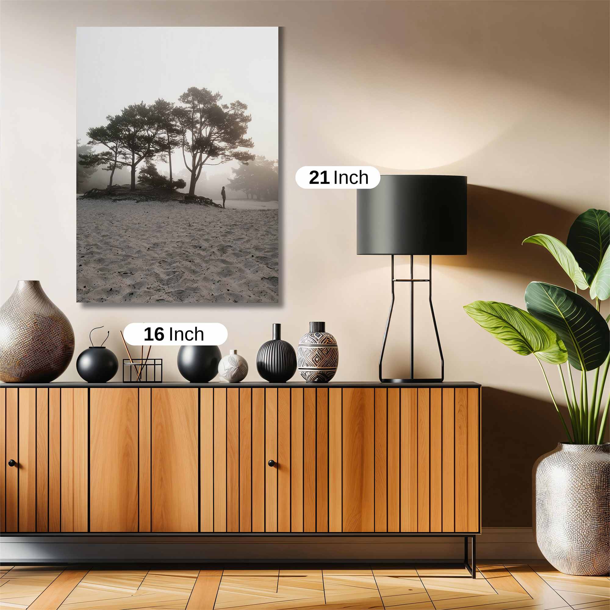 Misty Solitude Safe Wall Magnetic / M