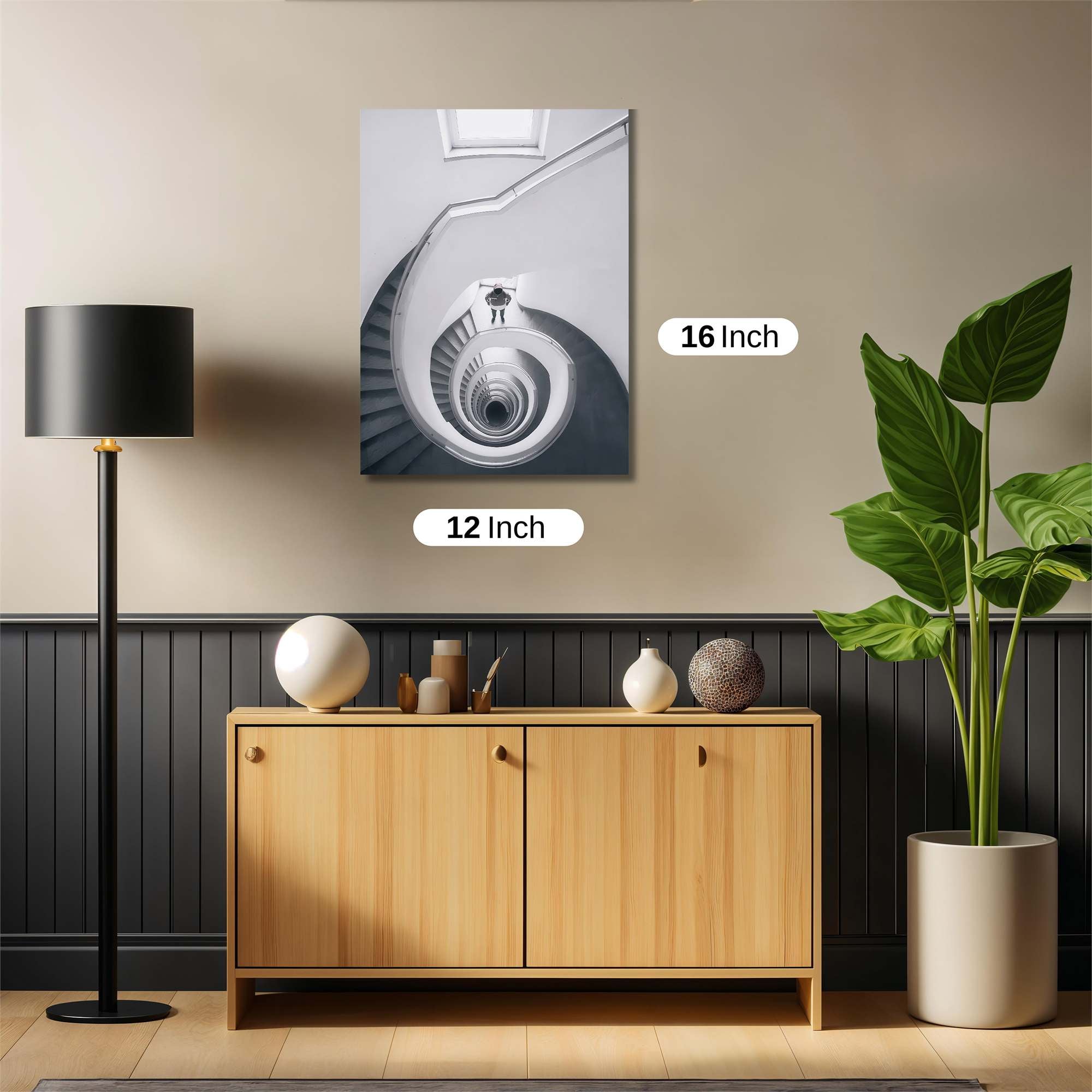 Spiral Descent Safe Wall Magnetic / M