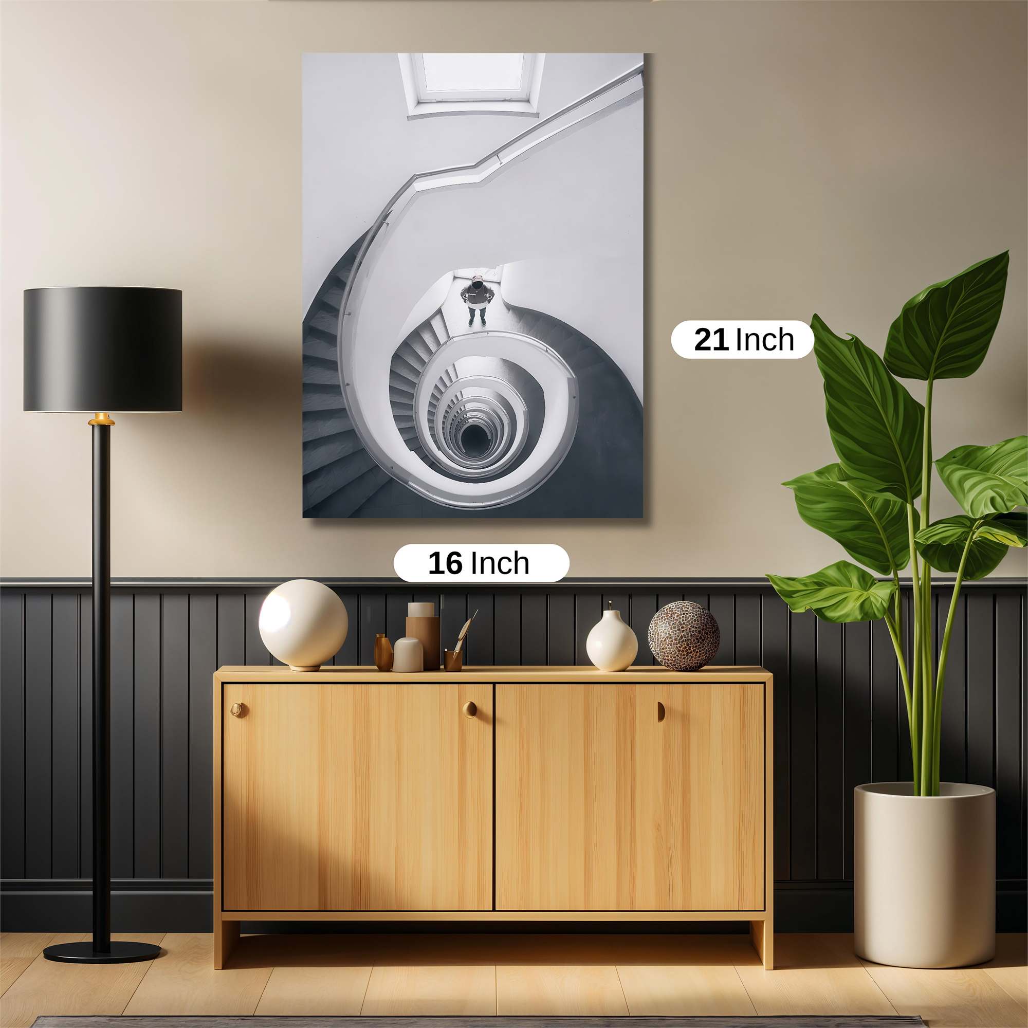 Spiral Descent Safe Wall Magnetic / M