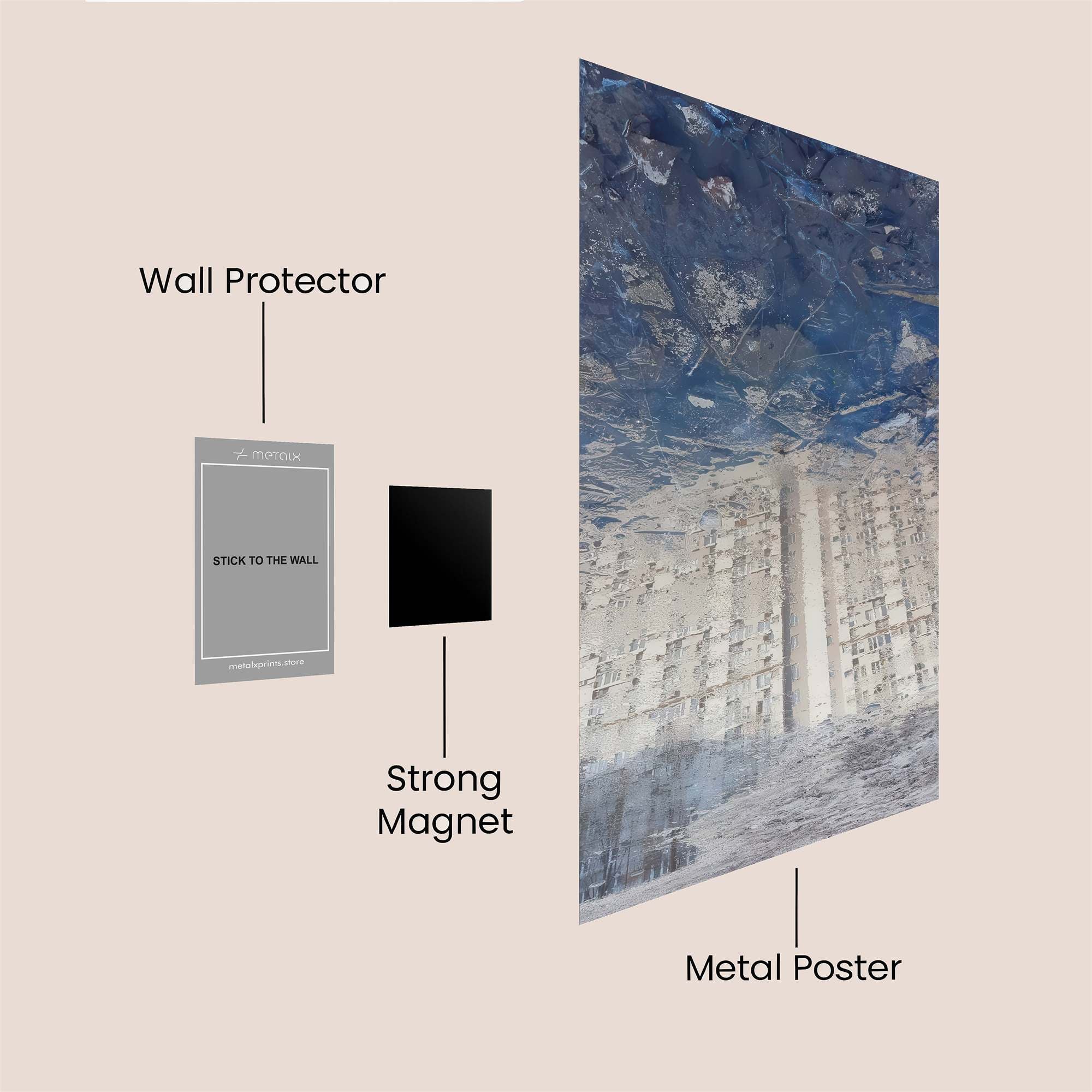 Apartment Melancholy Safe Wall Magnetic / M