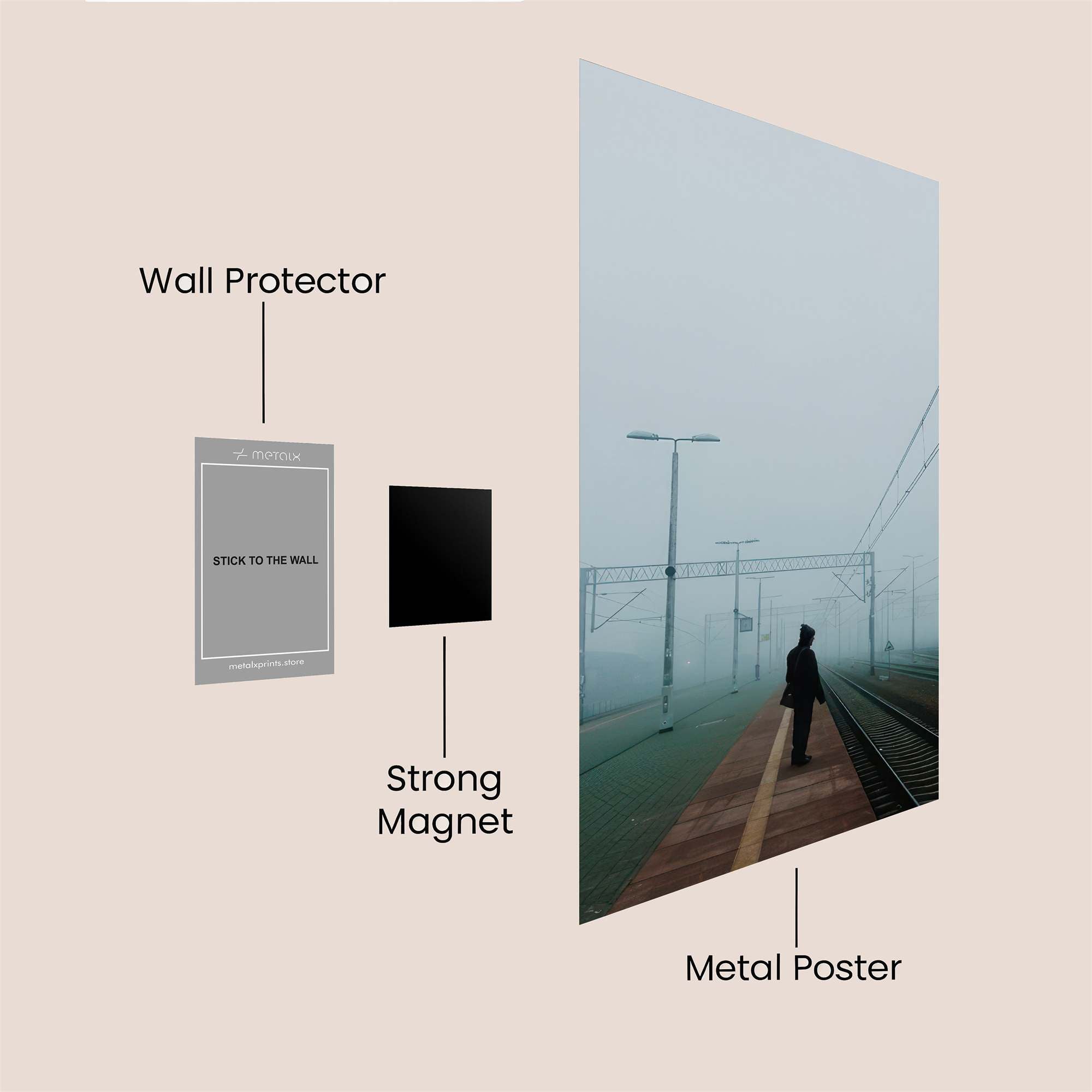 Journey Melancholy Safe Wall Magnetic / M