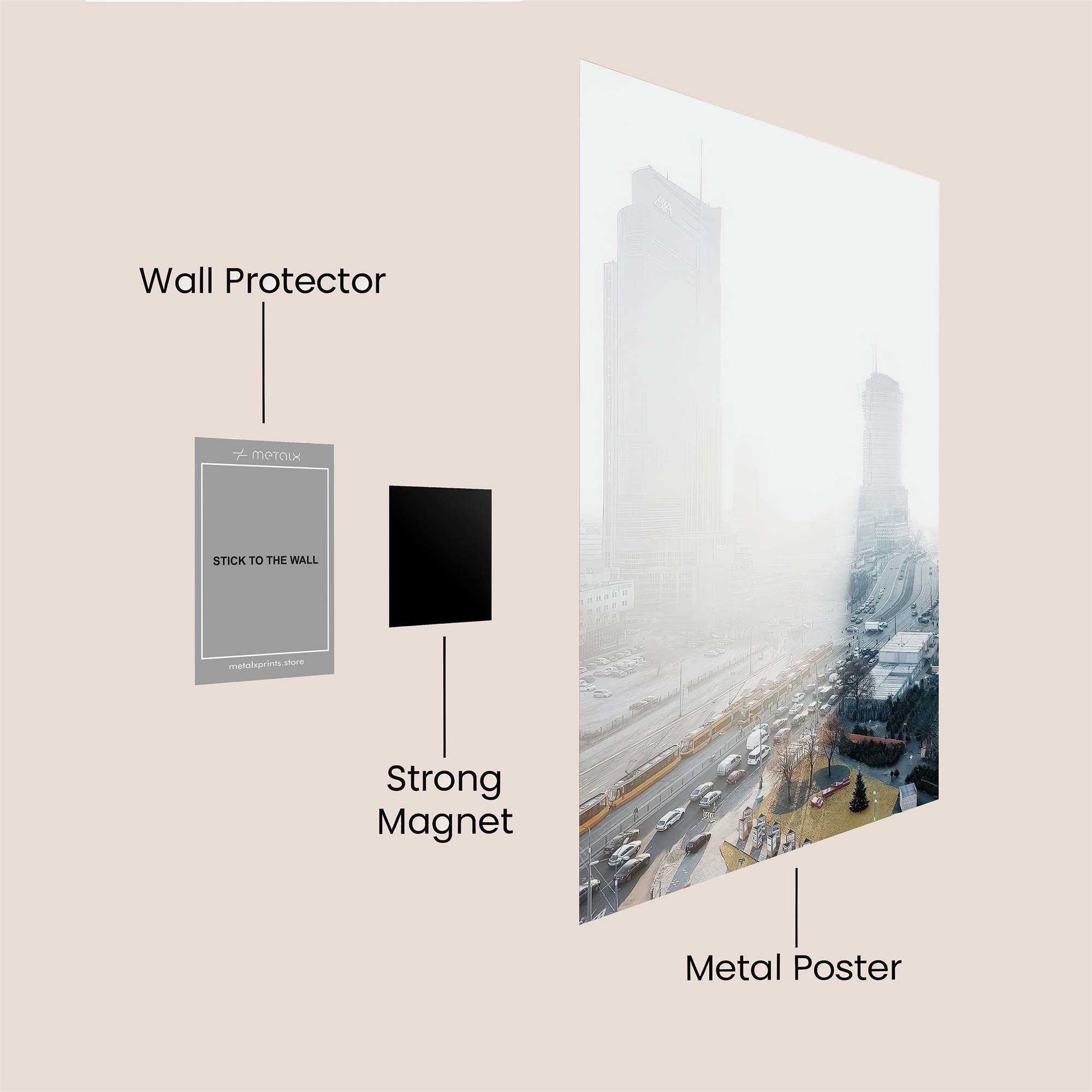 CityFog Safe Wall Magnetic / M