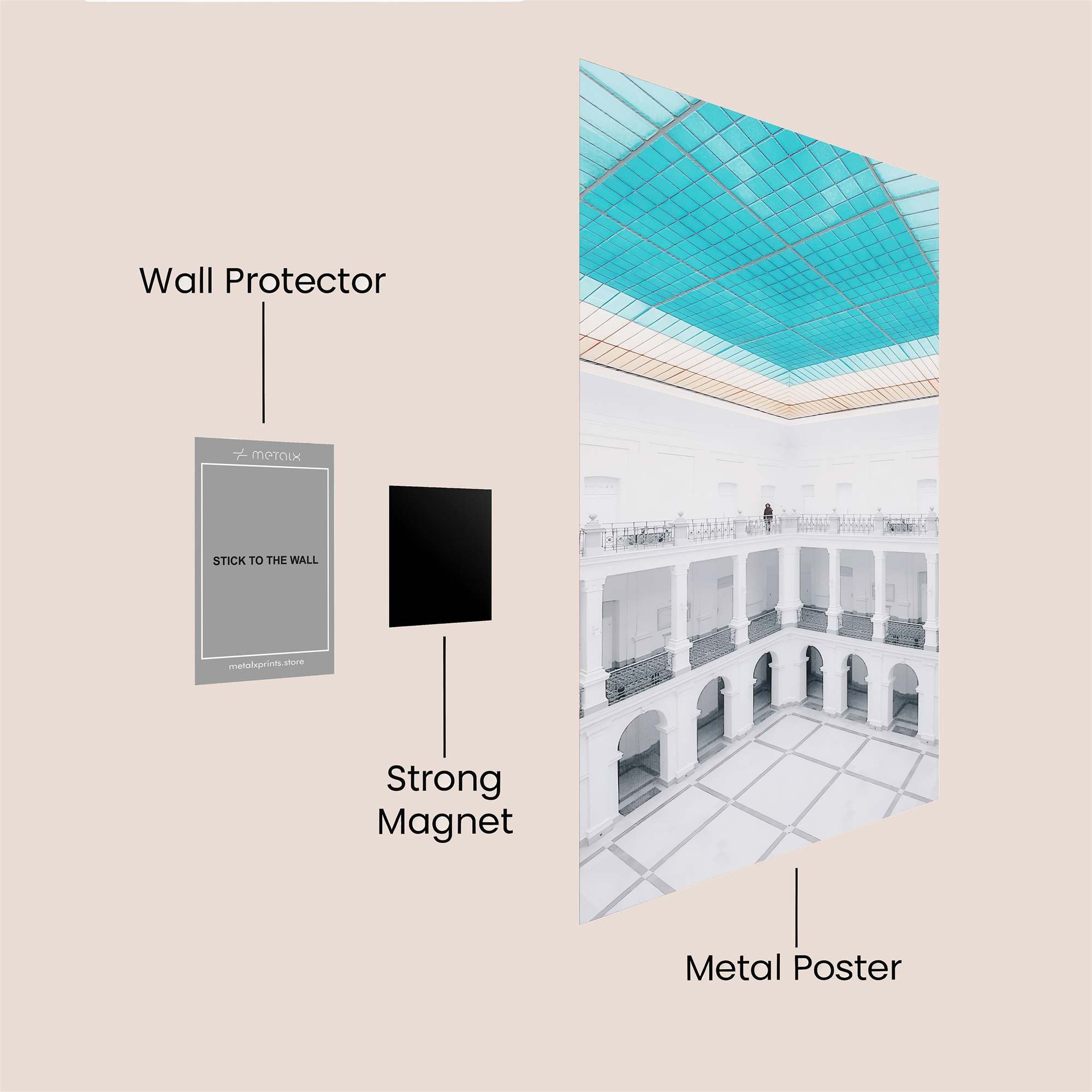 Ceiling Serenity Safe Wall Magnetic / M