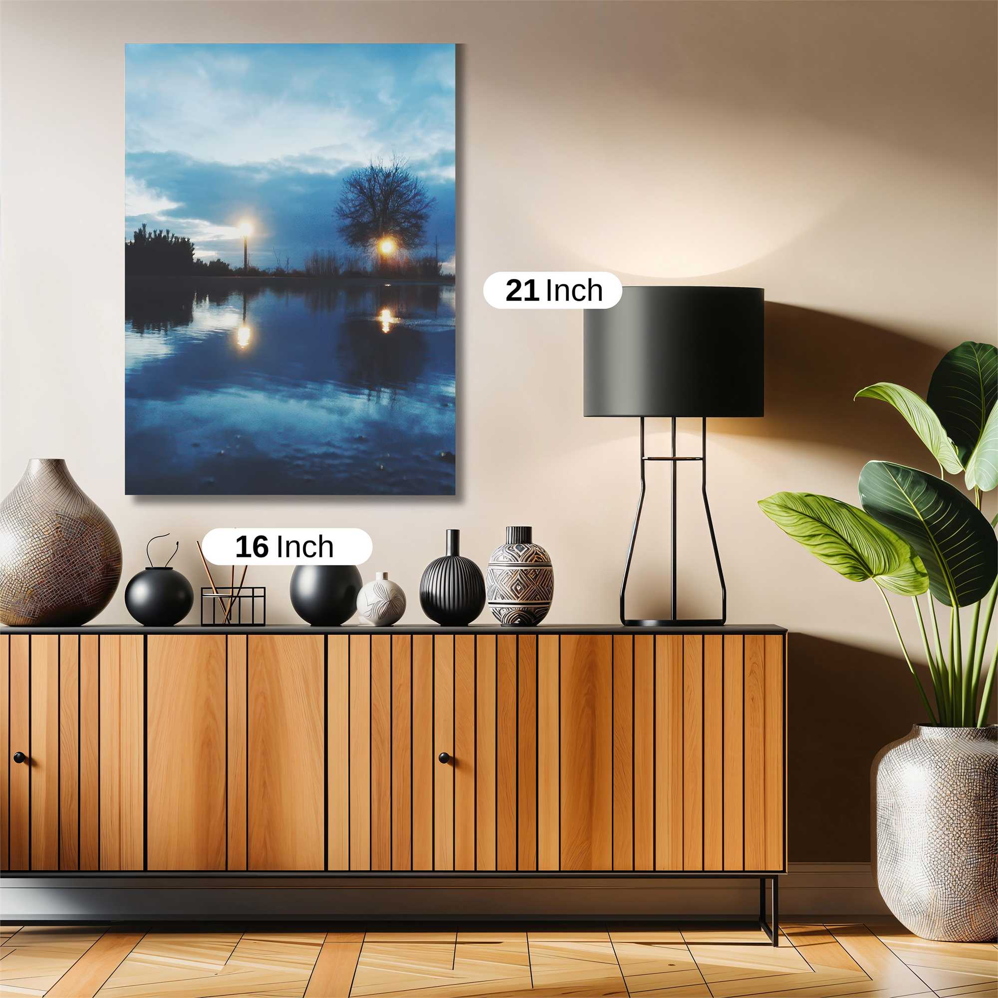 Sunset Serenity Safe Wall Magnetic / M