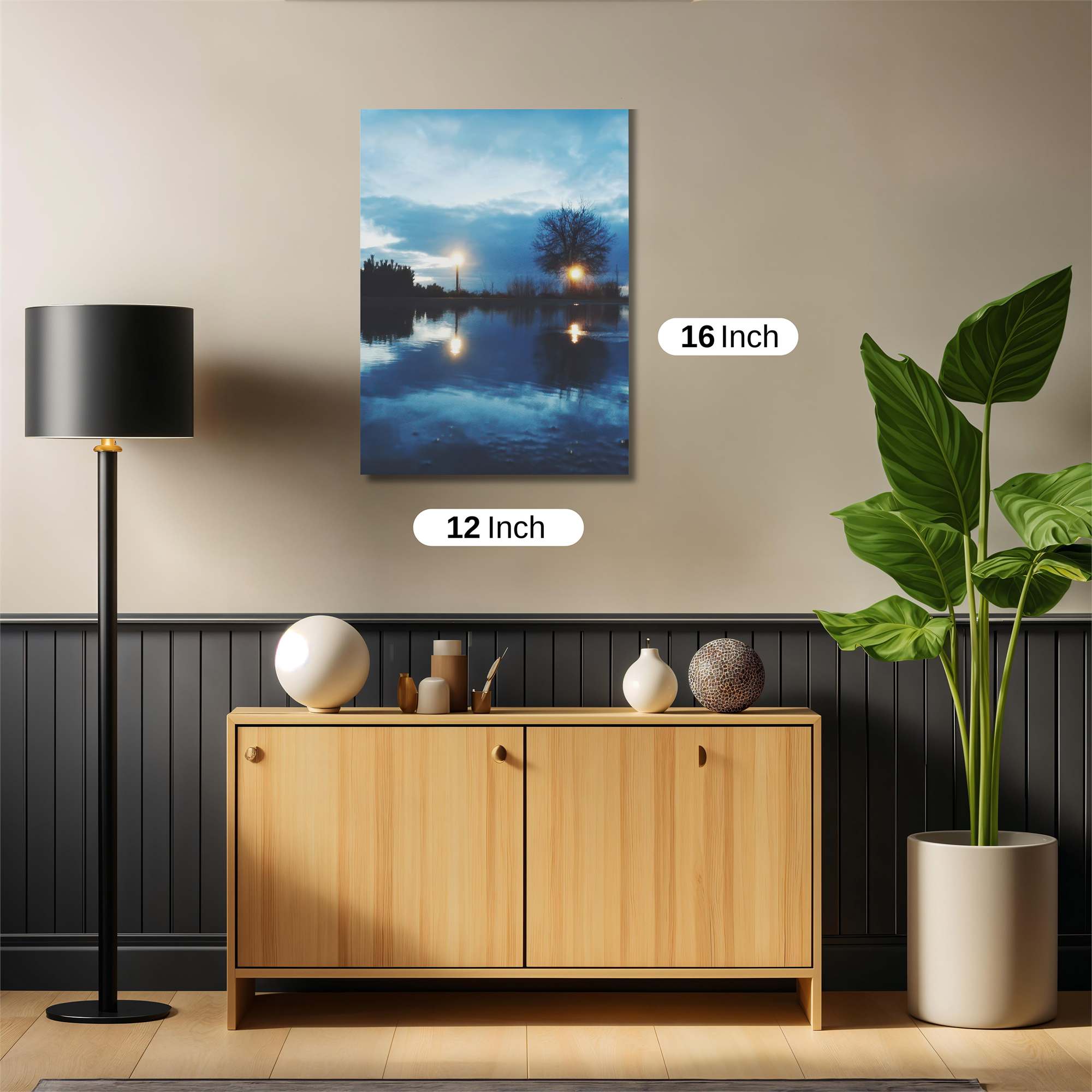 Sunset Serenity Safe Wall Magnetic / M