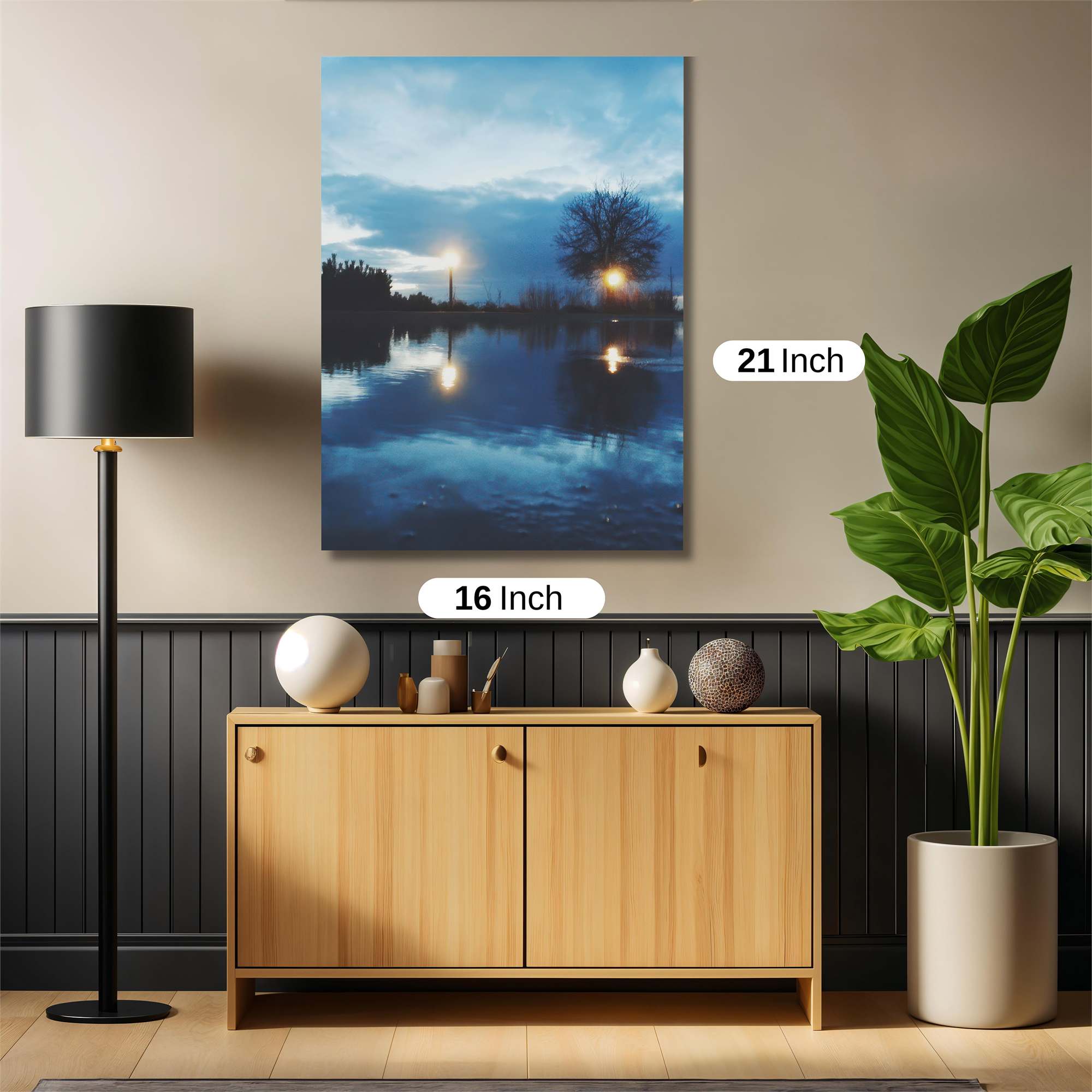 Sunset Serenity Safe Wall Magnetic / M