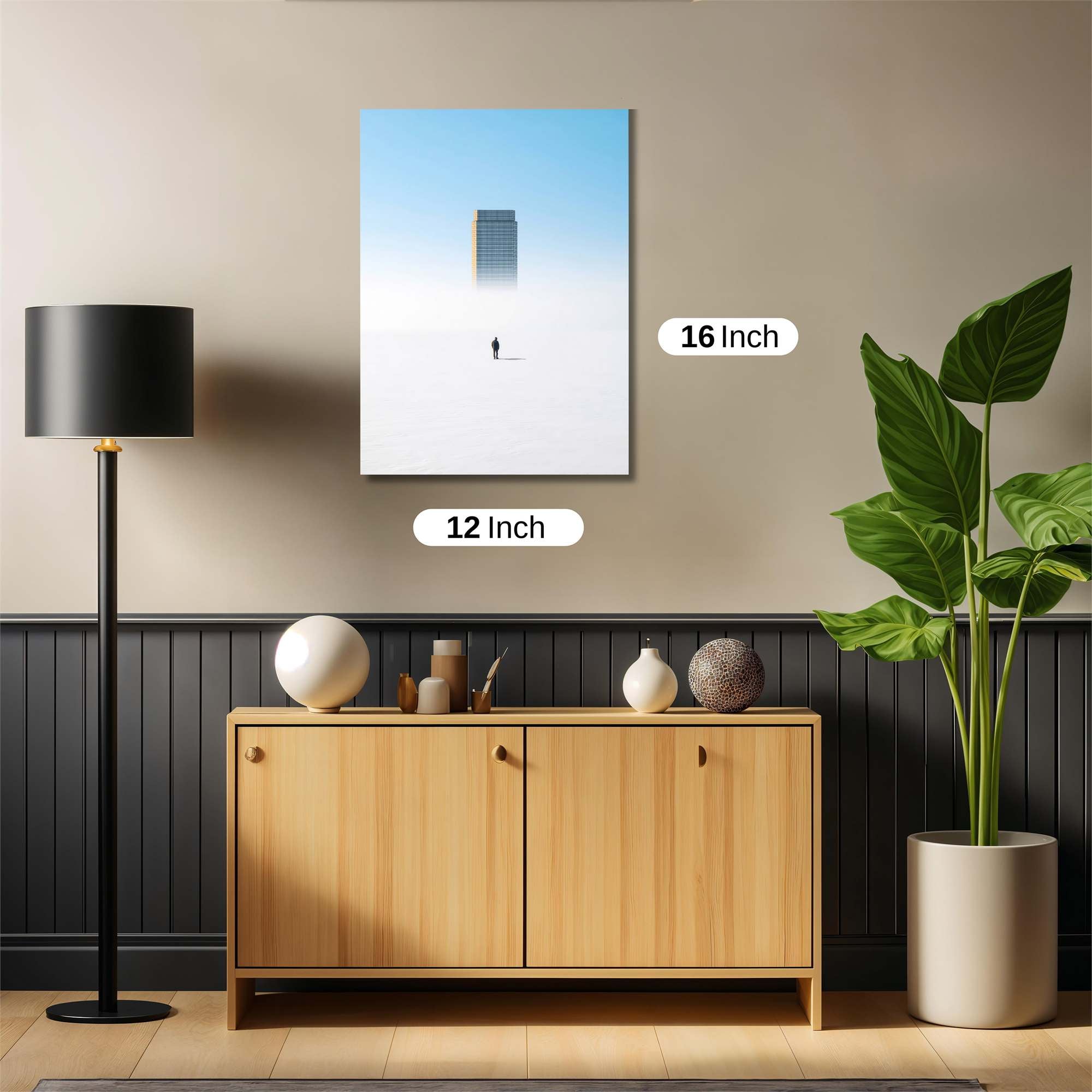 Skyward Solitude Safe Wall Magnetic / M