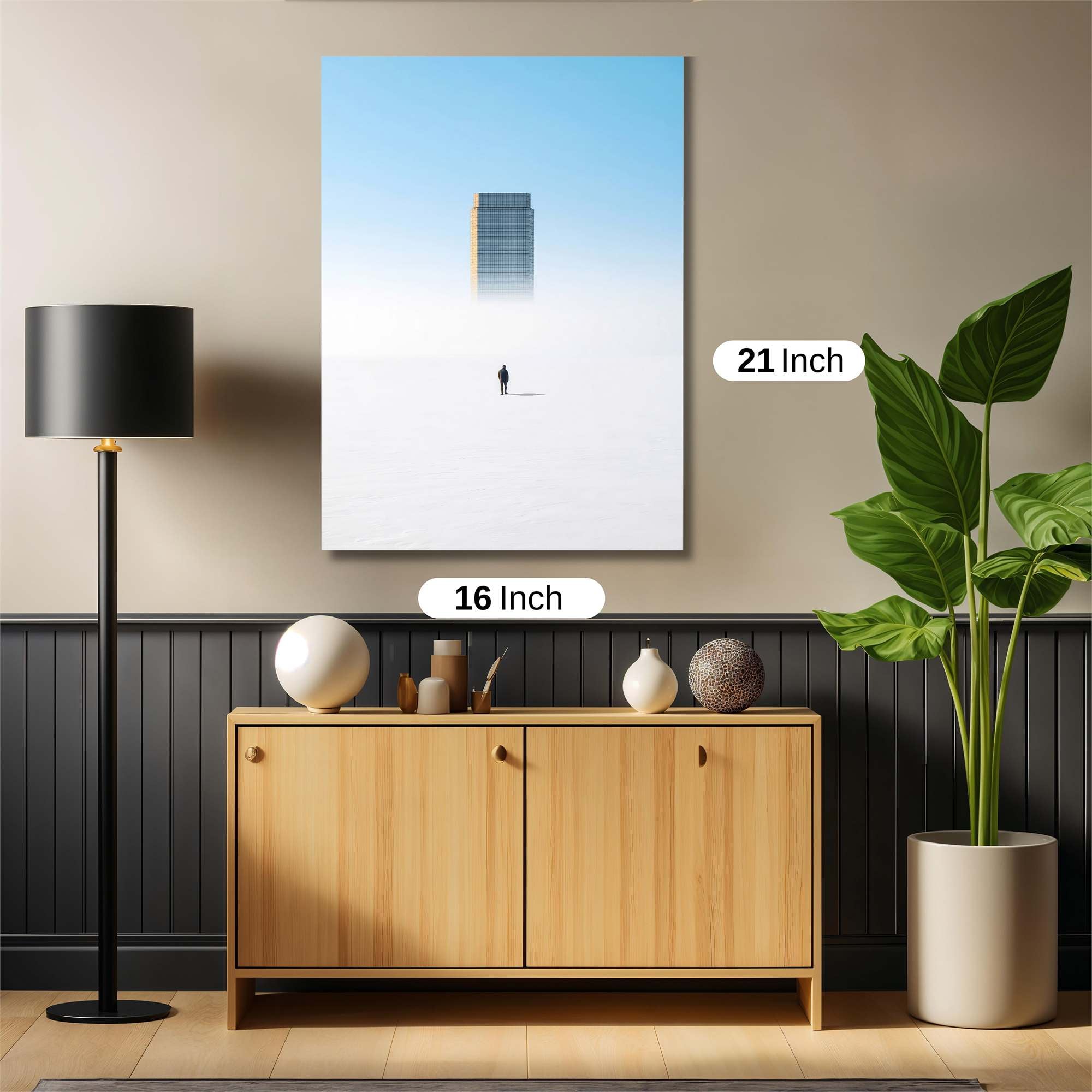 Skyward Solitude Safe Wall Magnetic / M