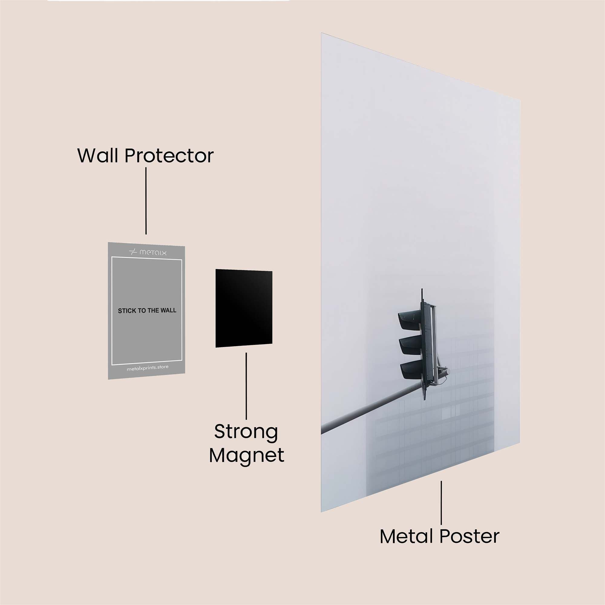 Signal Solitude Safe Wall Magnetic / M