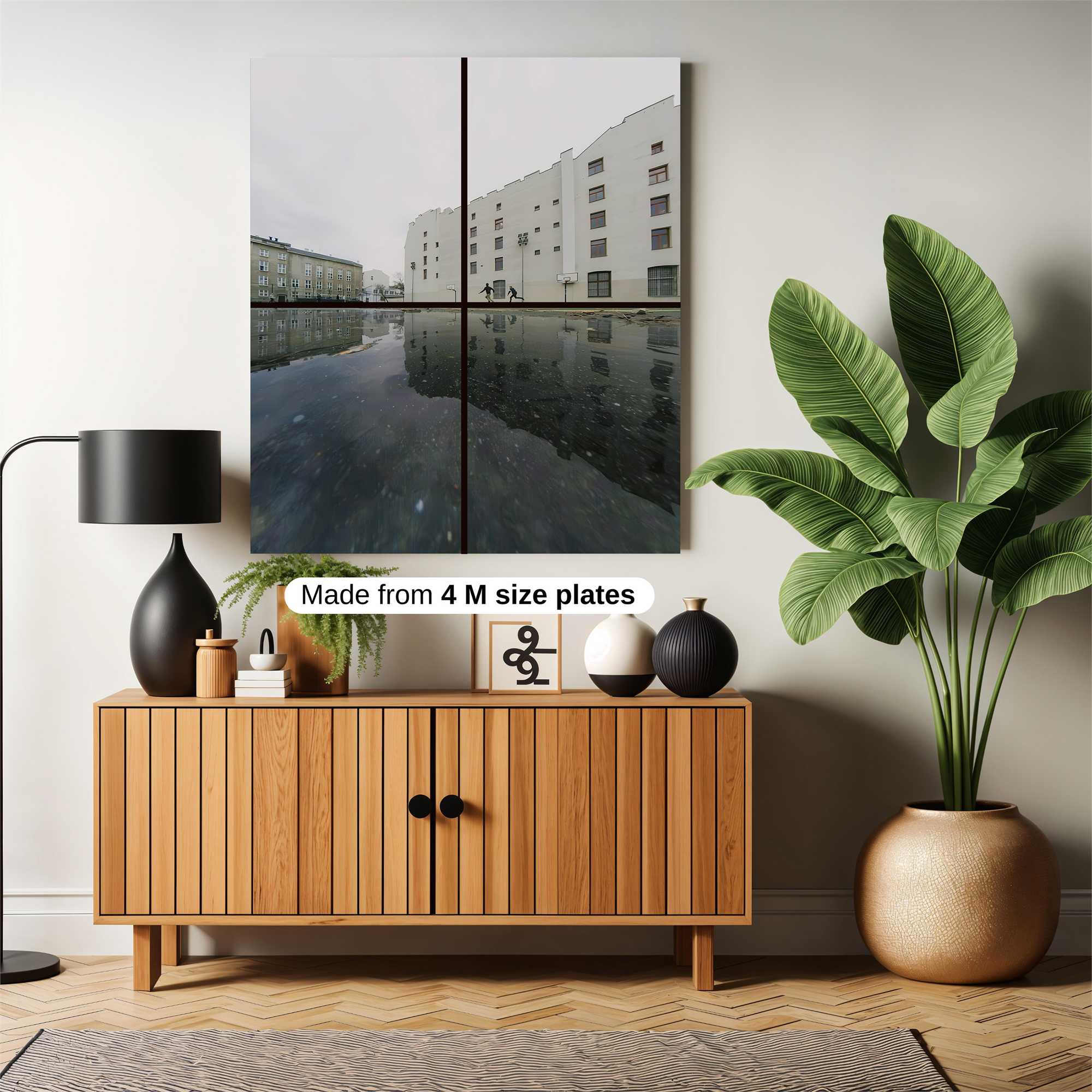 Building Melancholy Safe Wall Magnetic / M