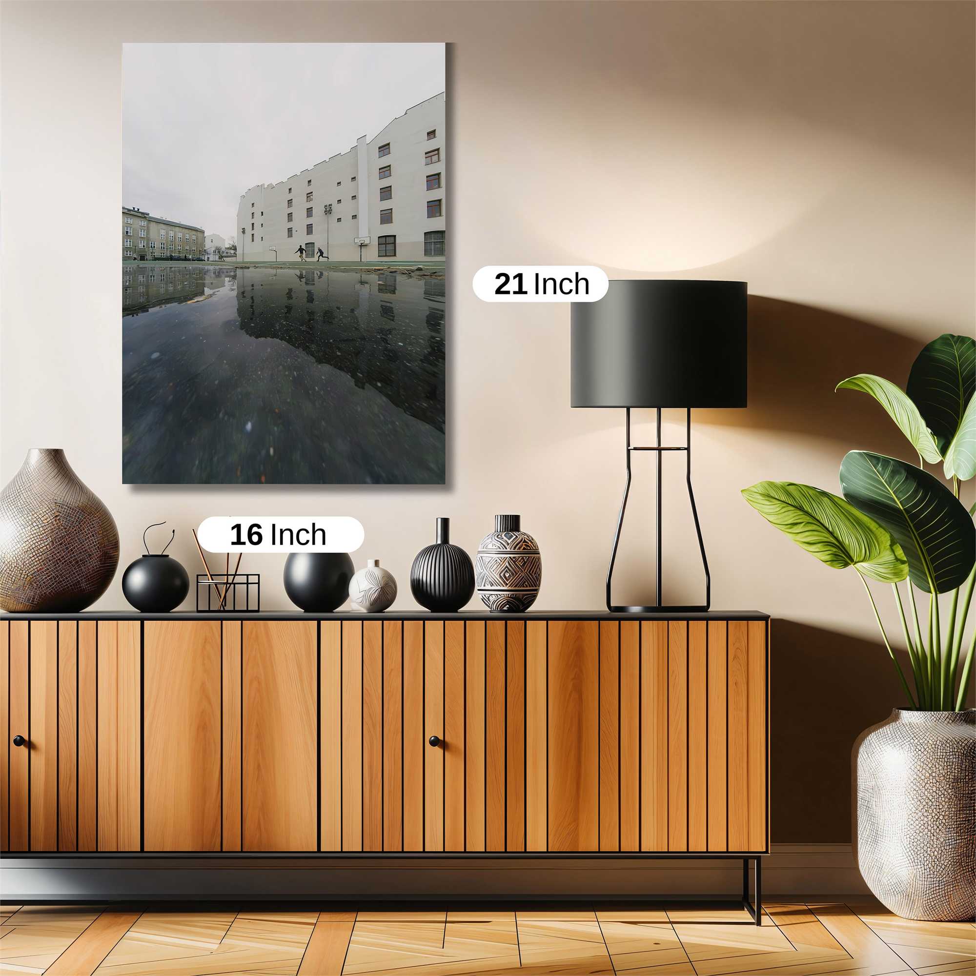 Building Melancholy Safe Wall Magnetic / M