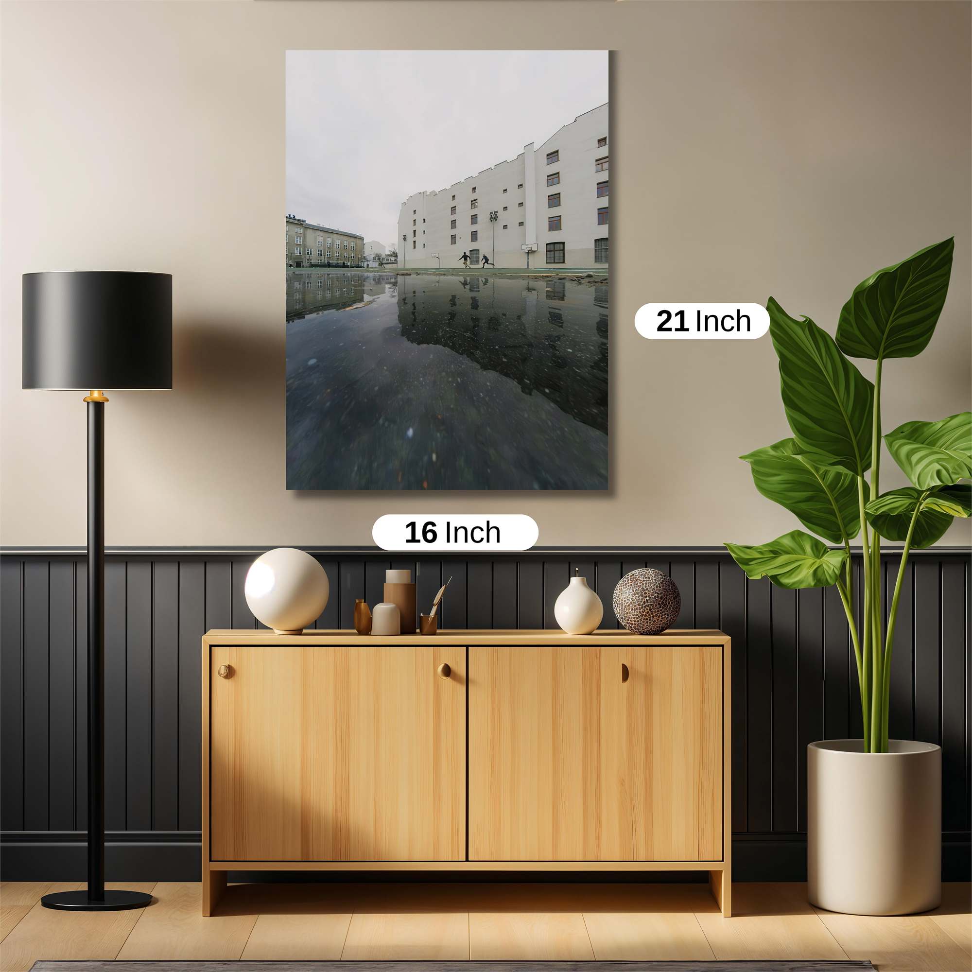Building Melancholy Safe Wall Magnetic / M