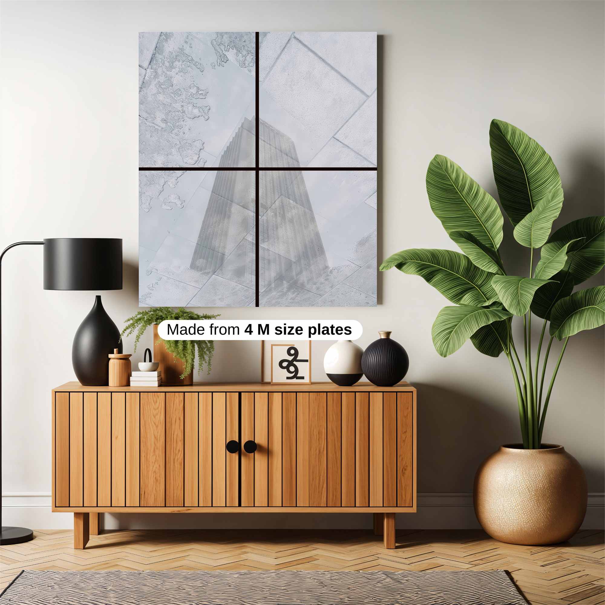 Skyscraper Serenity Safe Wall Magnetic / M
