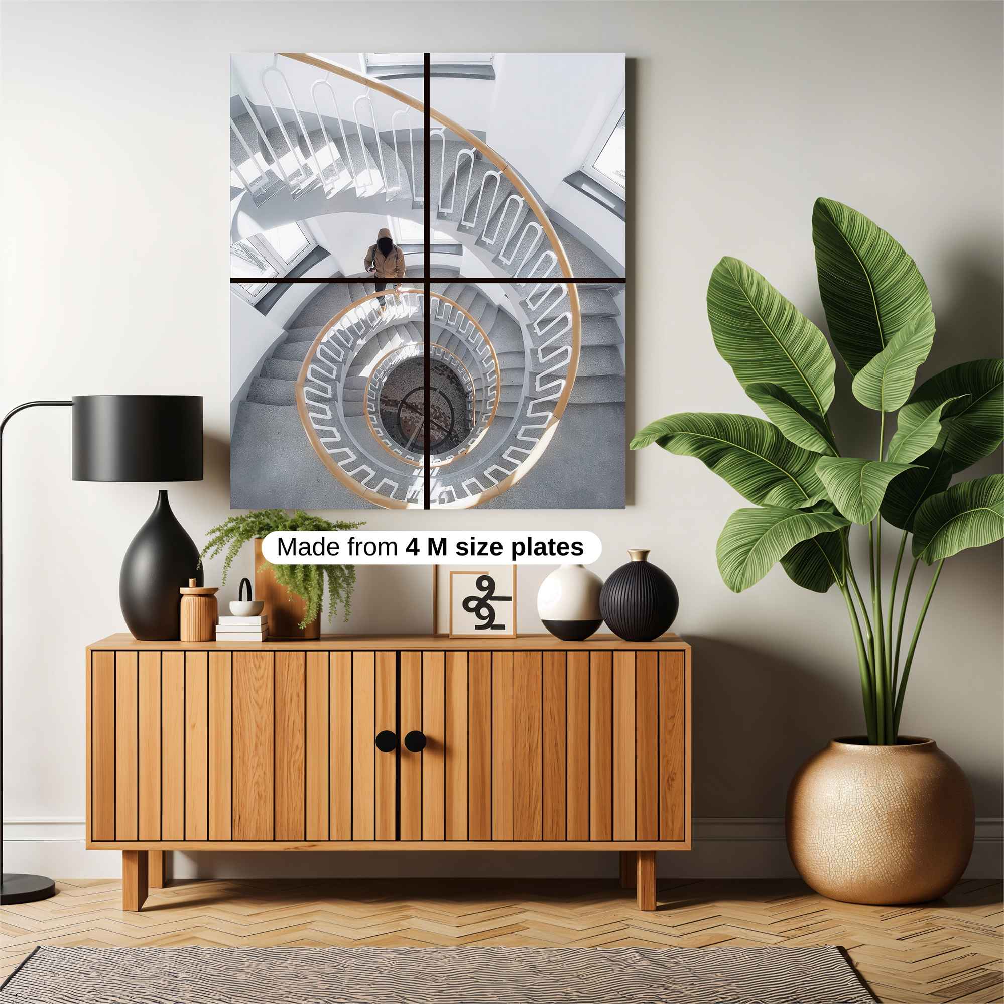 Spiral Serenity Safe Wall Magnetic / M