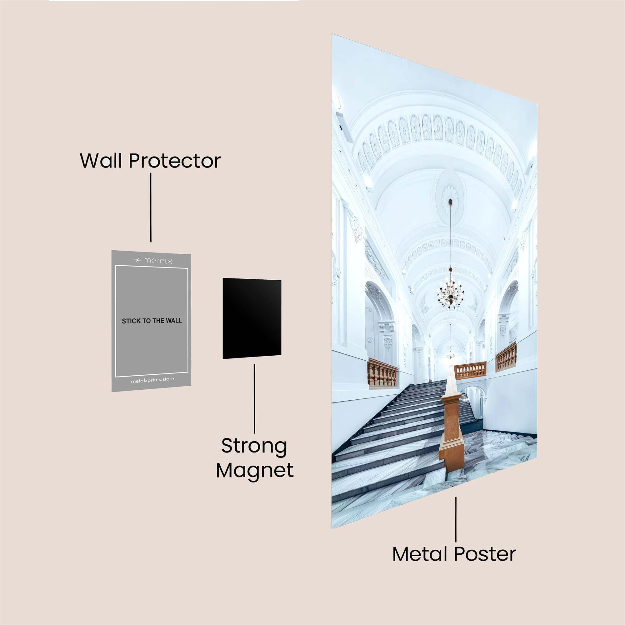 Palace Serenity Safe Wall Magnetic / M