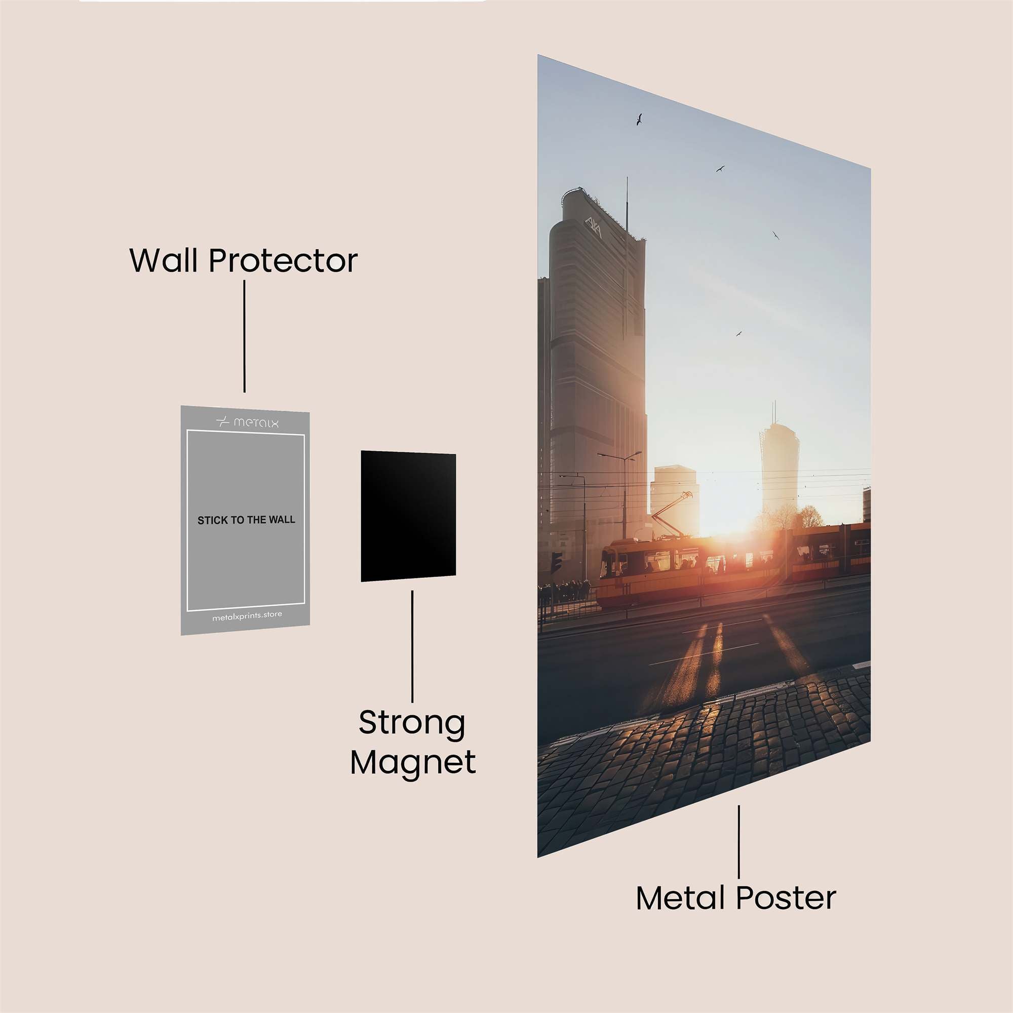 MainTower Serenity Safe Wall Magnetic / M