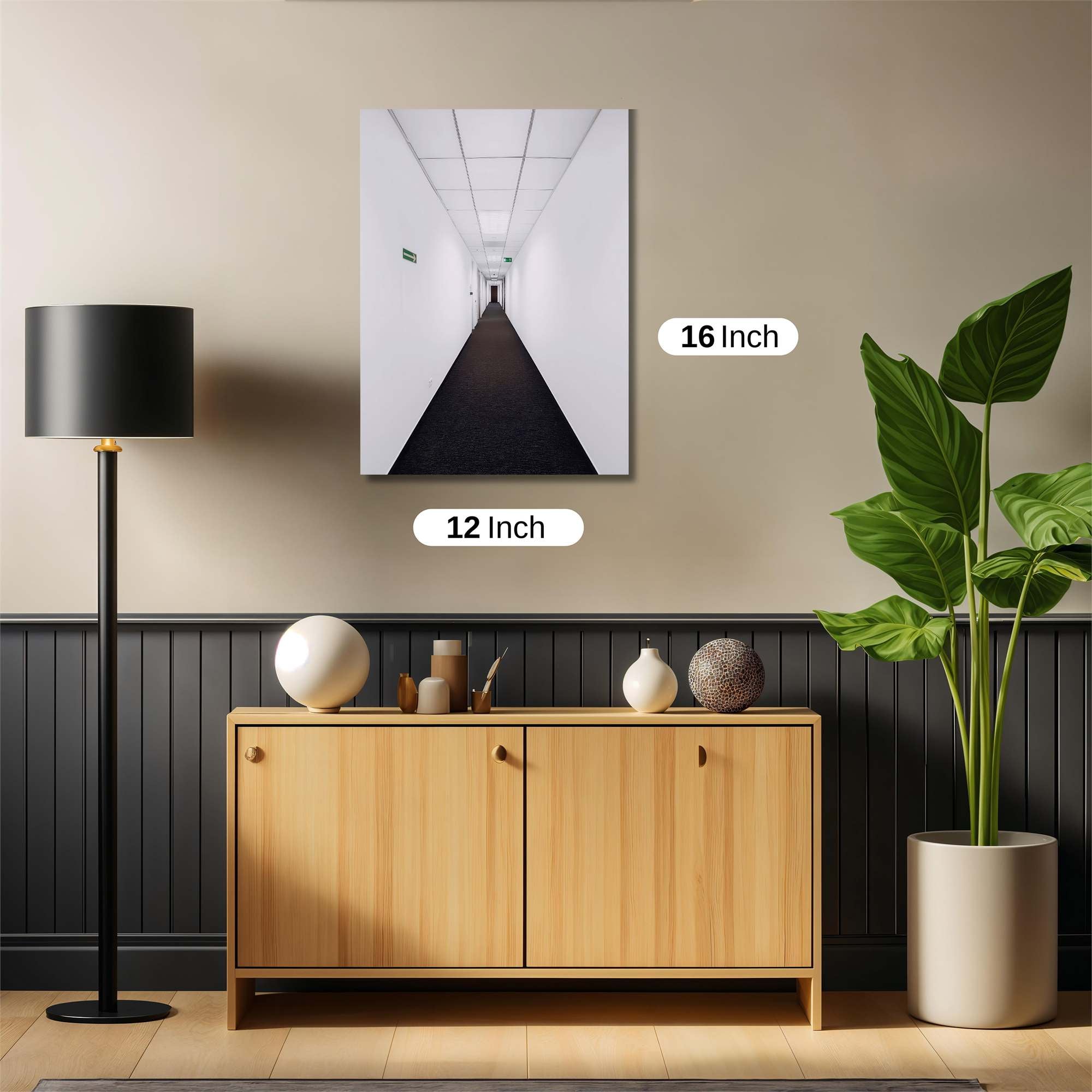 Corridor Solitude Safe Wall Magnetic / M