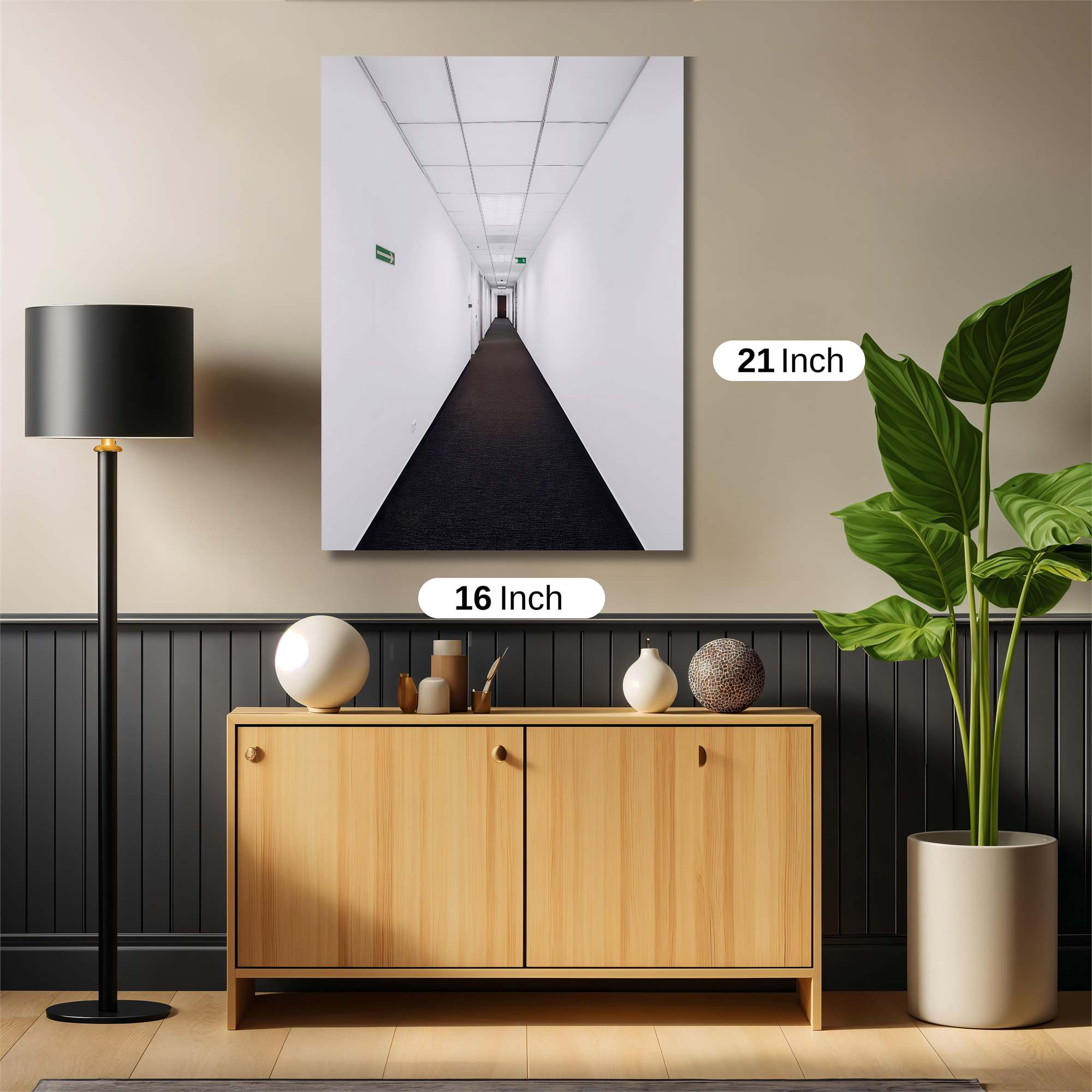 Corridor Solitude Safe Wall Magnetic / M