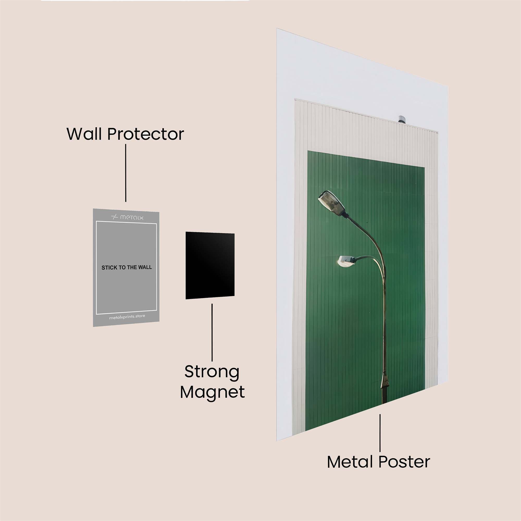 Lamp Serenity Safe Wall Magnetic / M