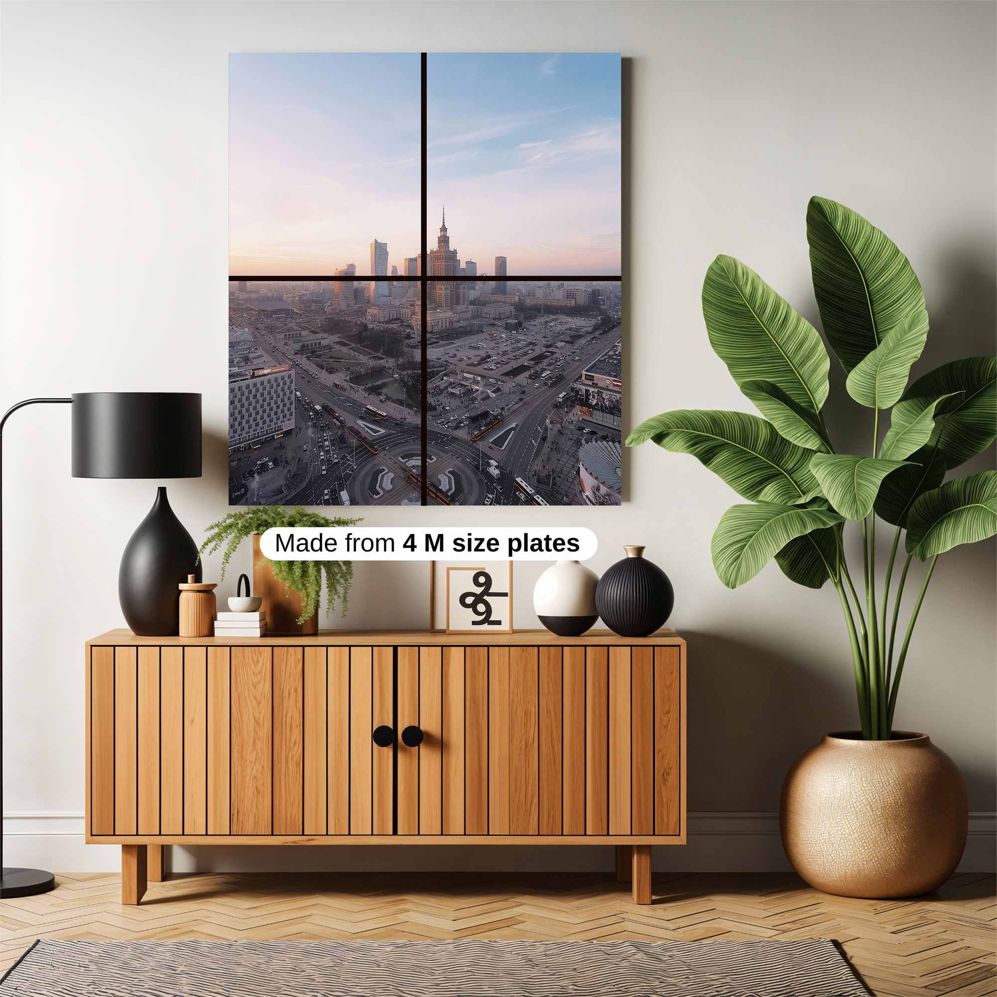Warsaw Dawn Safe Wall Magnetic / M
