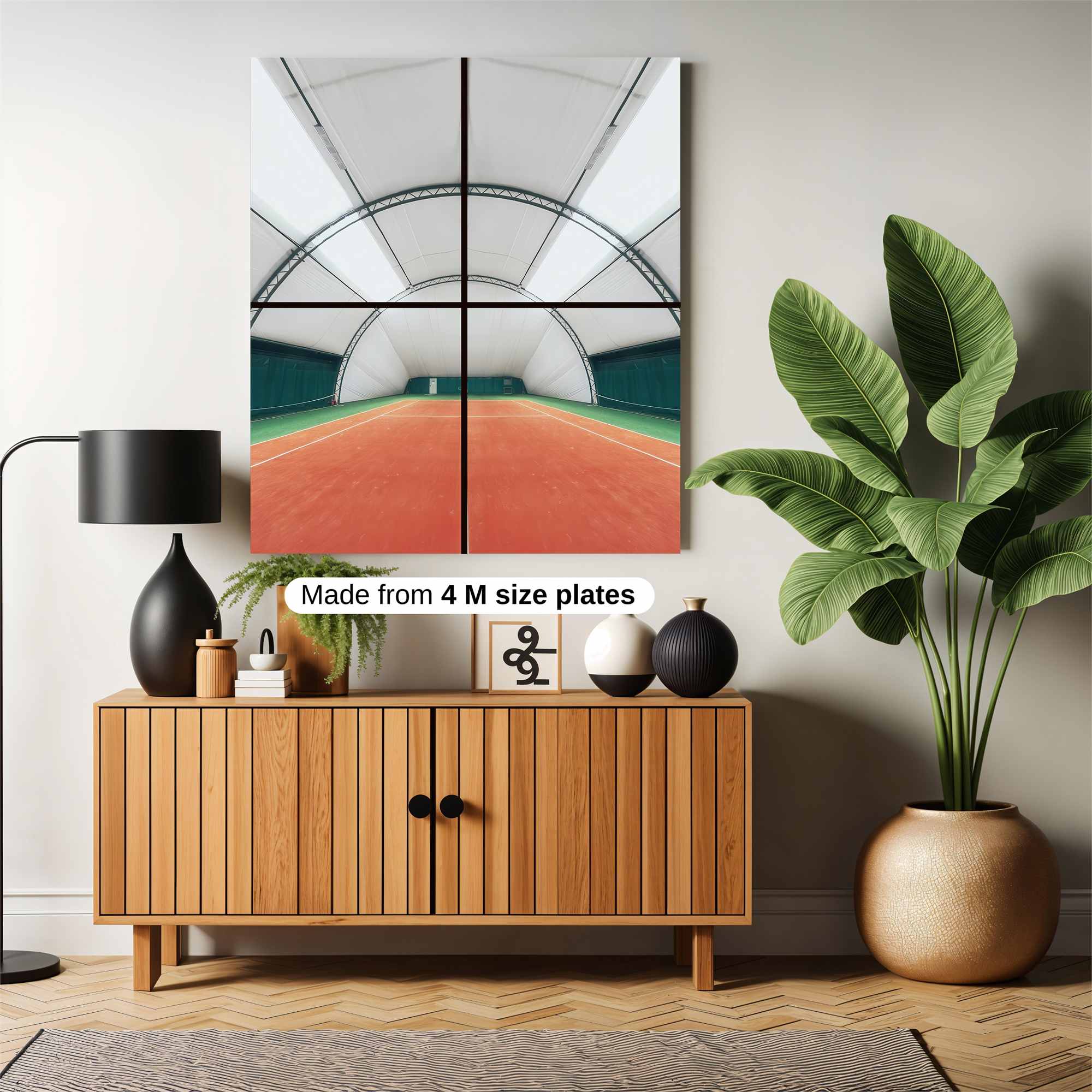 Tennis Tranquil Safe Wall Magnetic / M