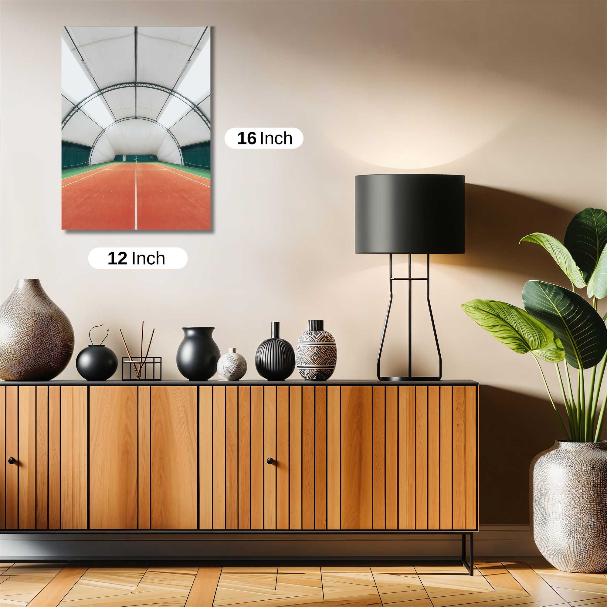 Tennis Tranquil Safe Wall Magnetic / M